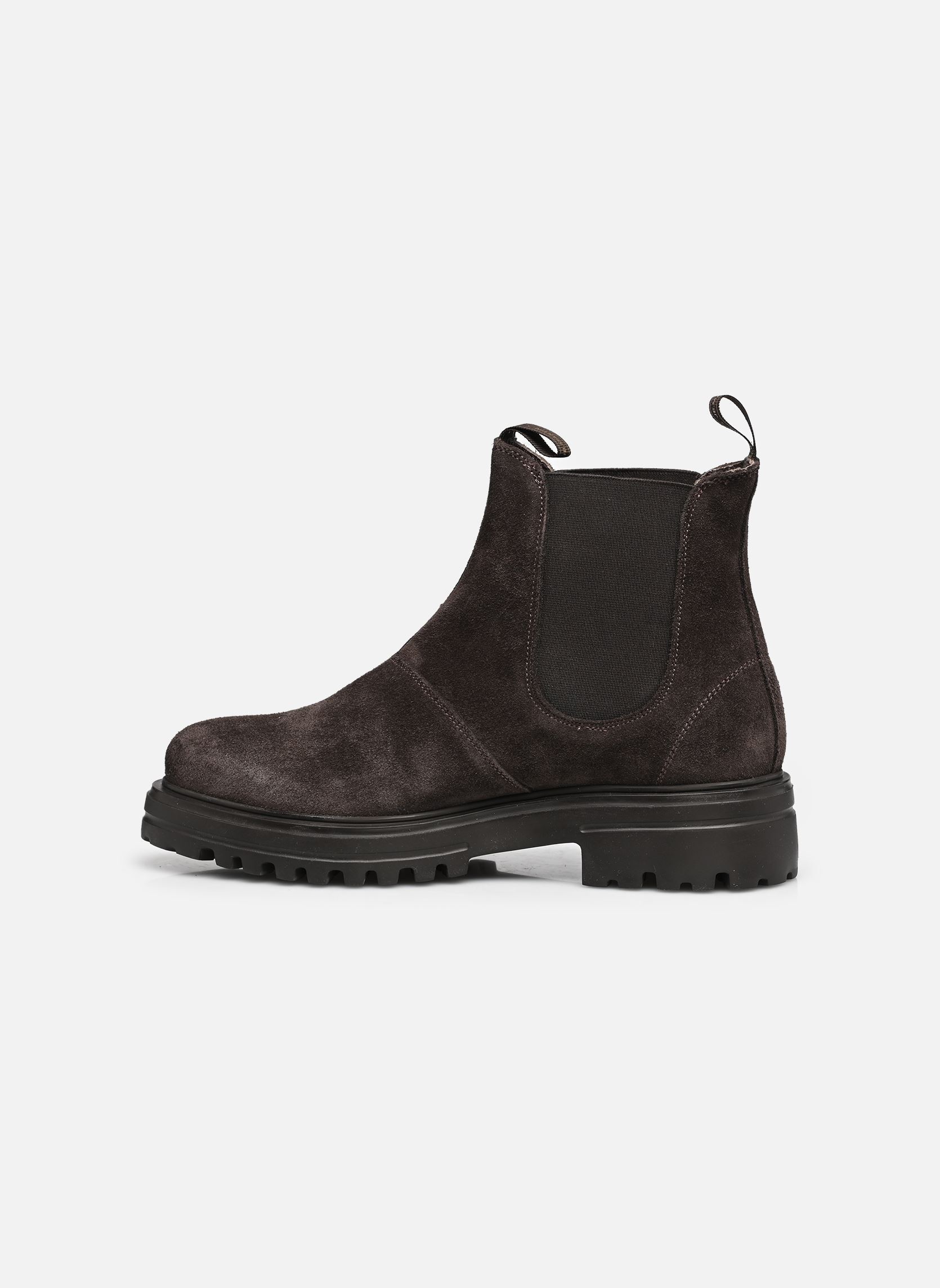 Niedrige Ankle Boots VERONE damen braun JB Martin Niedrige Ankle Boots VERONE damen braun CROUTE VEL CHOCOLAT