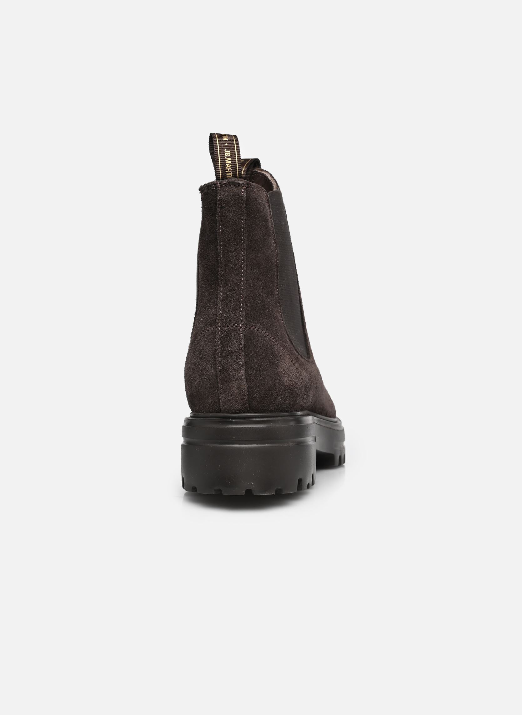 Niedrige Ankle Boots VERONE damen braun JB Martin Niedrige Ankle Boots VERONE damen braun CROUTE VEL CHOCOLAT