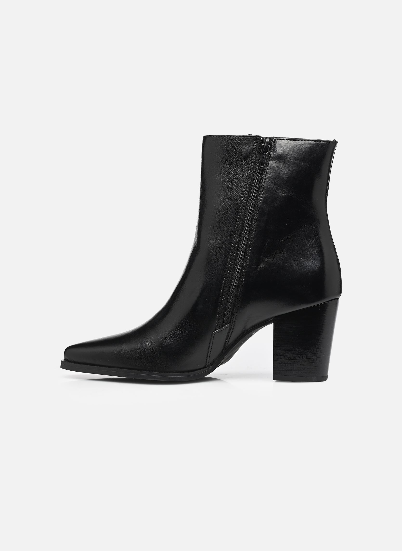 Niedrige Ankle Boots OBEL damen schwarz JB Martin Niedrige Ankle Boots OBEL damen schwarz VEAU ROCK NOIR