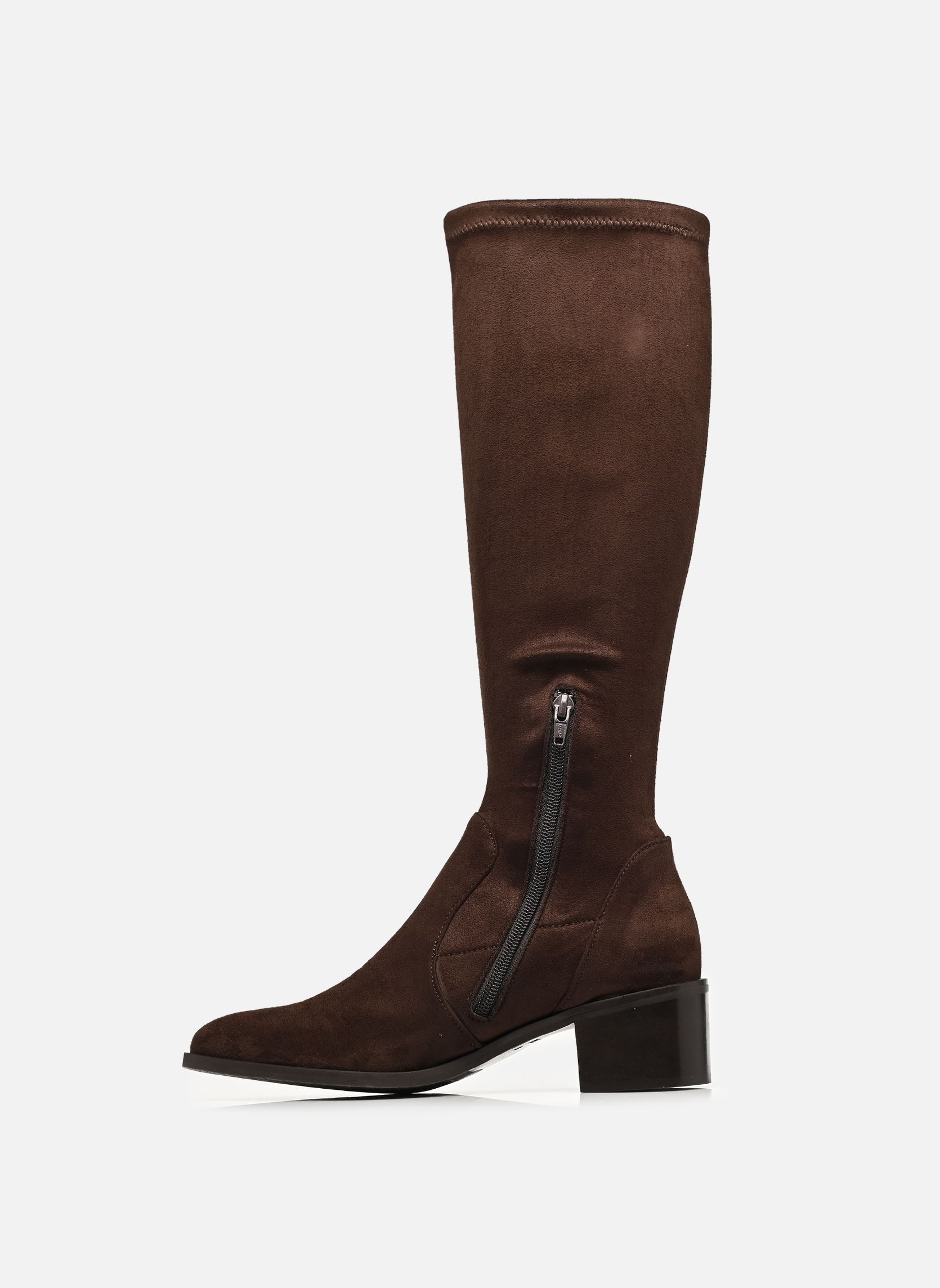 Bottes JOE femme marron JB Martin Bottes JOE femme marron TOILE SUEDE ST CHOCOLAT