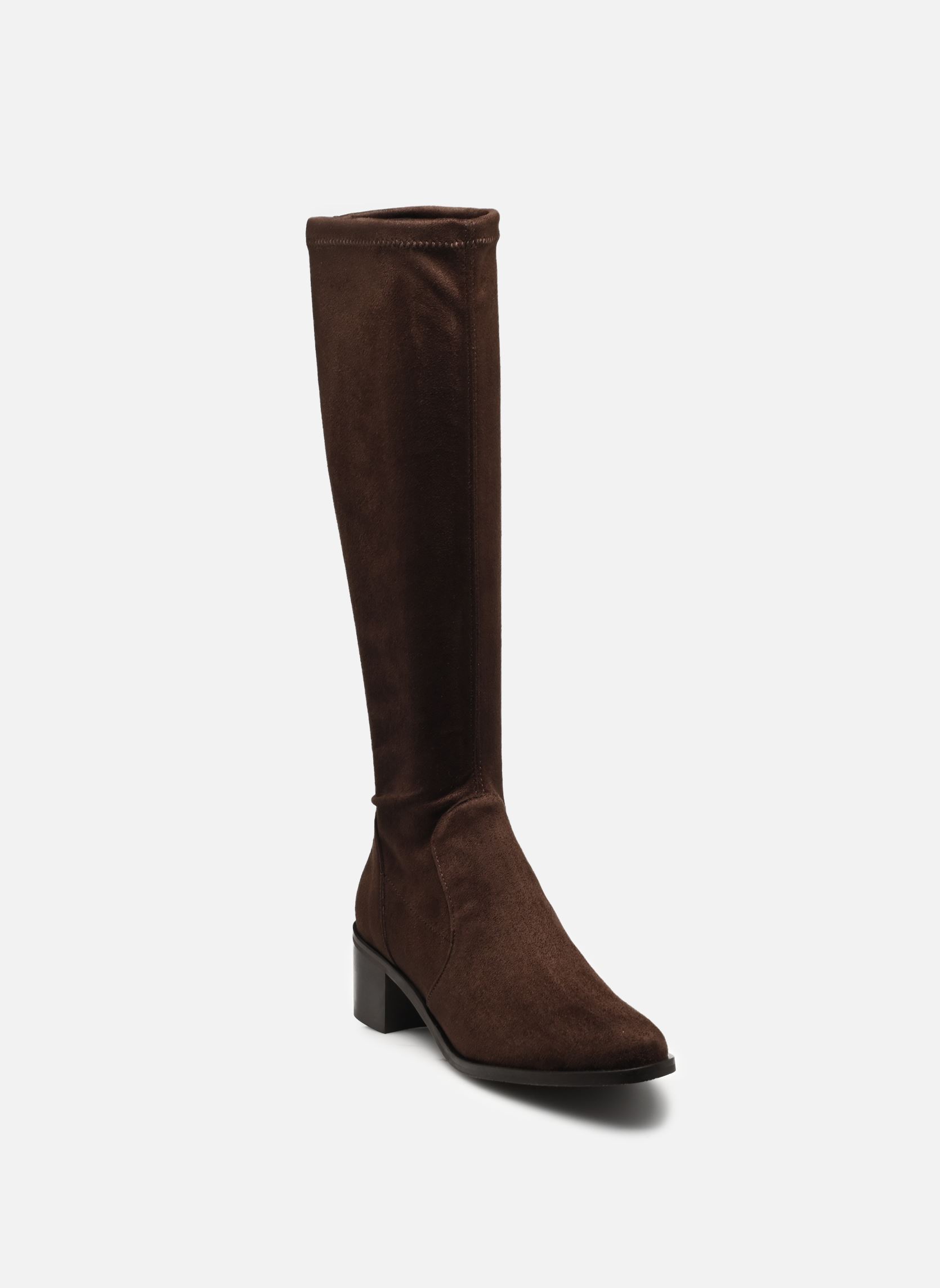 Bottes JOE femme marron JB Martin Bottes JOE femme marron TOILE SUEDE ST CHOCOLAT