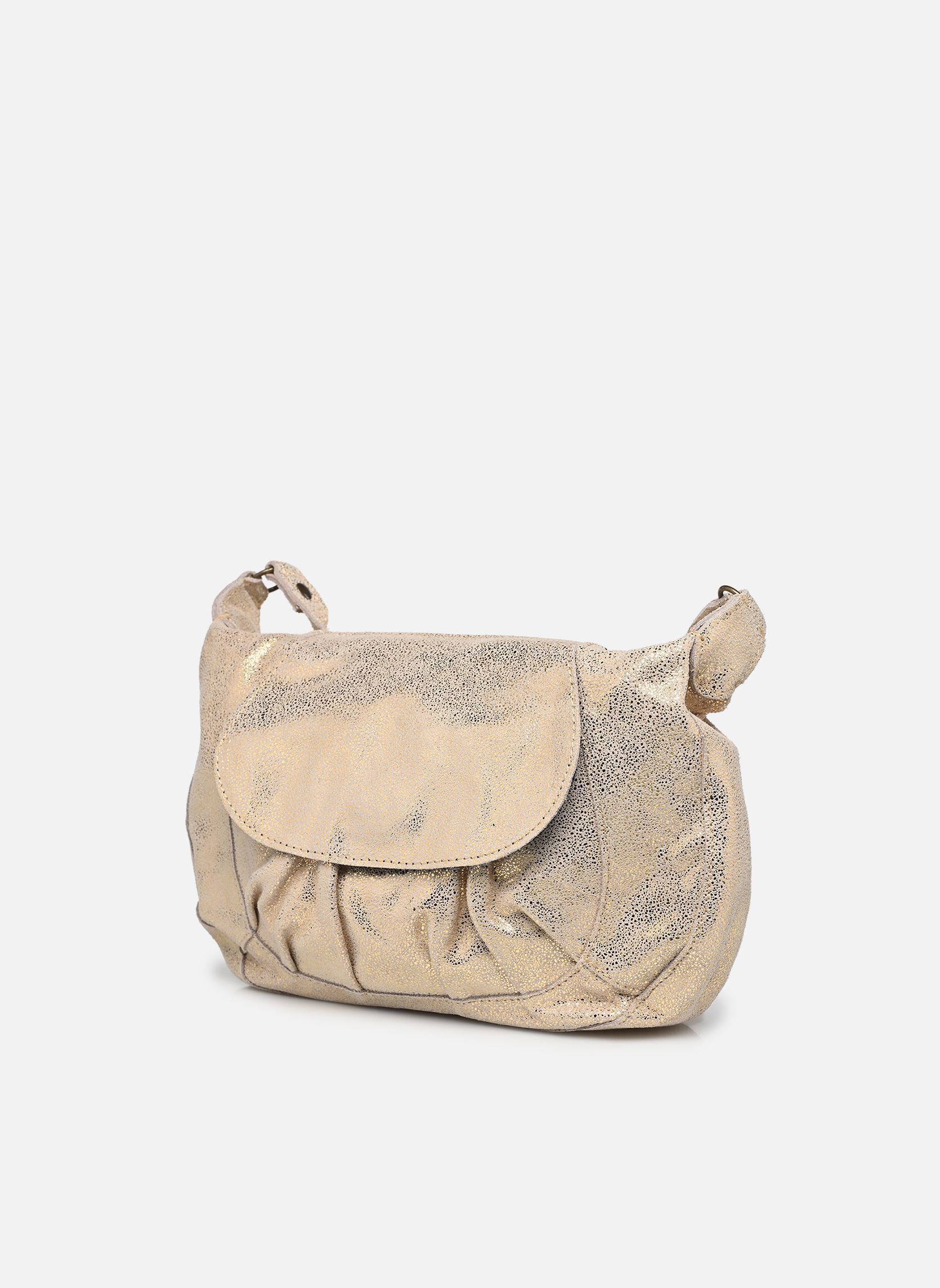 Sacs bandoulière Pcjusta Leather Cross Body Fc femme or et bronze Pieces Sacs bandoulière Pcjusta Leather Cross Body Fc femme or et bronze GOLD COLOUR SNOW