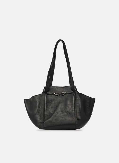 Pieces Shopper Pcmakenzie Leather Daily Bag Fc damen schwarz