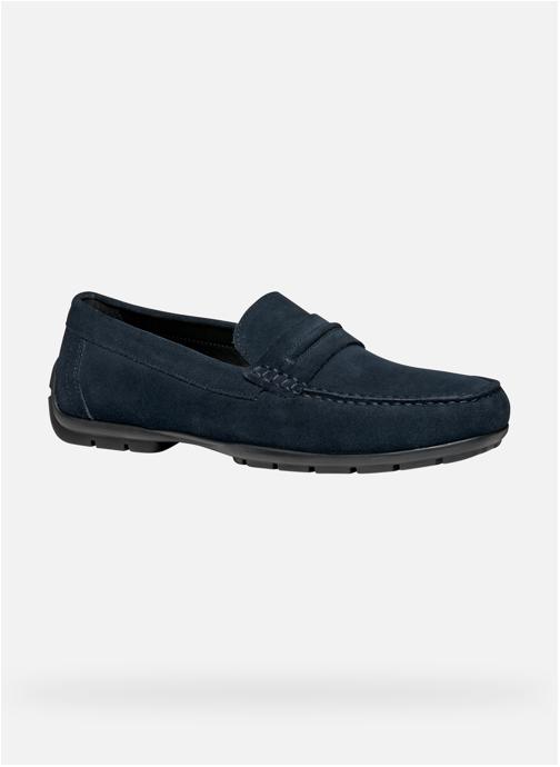 Geox Mocassins U MONER W 2FIT homme bleu