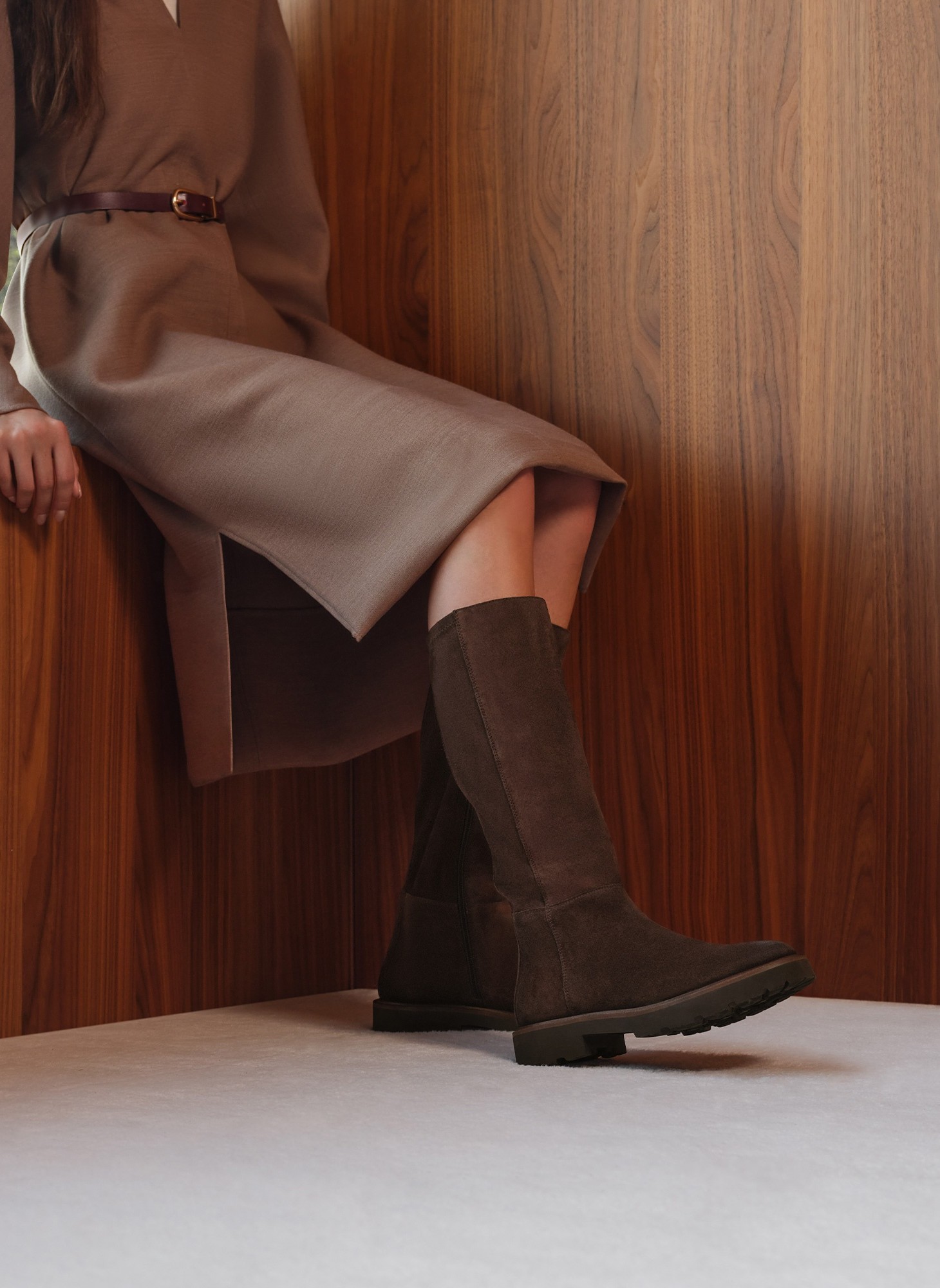 Bottes NORIZE WOMAN femme marron Geox Bottes NORIZE WOMAN femme marron Marron foncé