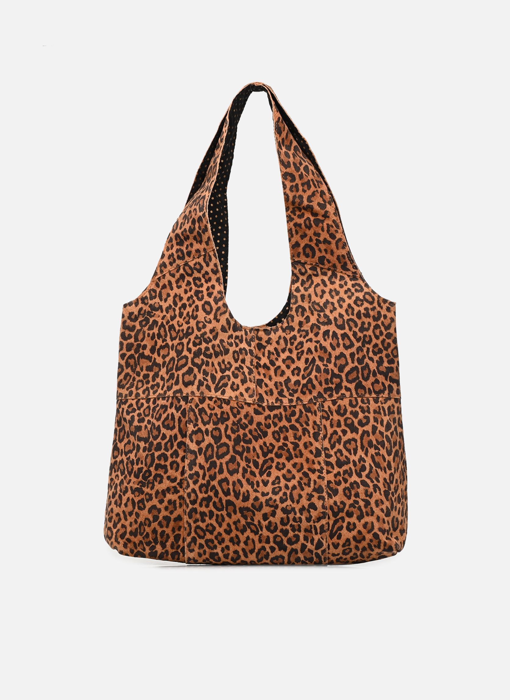 Sacs bandoulière PCMARIA LEATHER SHOPPER FC femme noir Pieces Sacs bandoulière PCMARIA LEATHER SHOPPER FC femme noir BLACK LEO