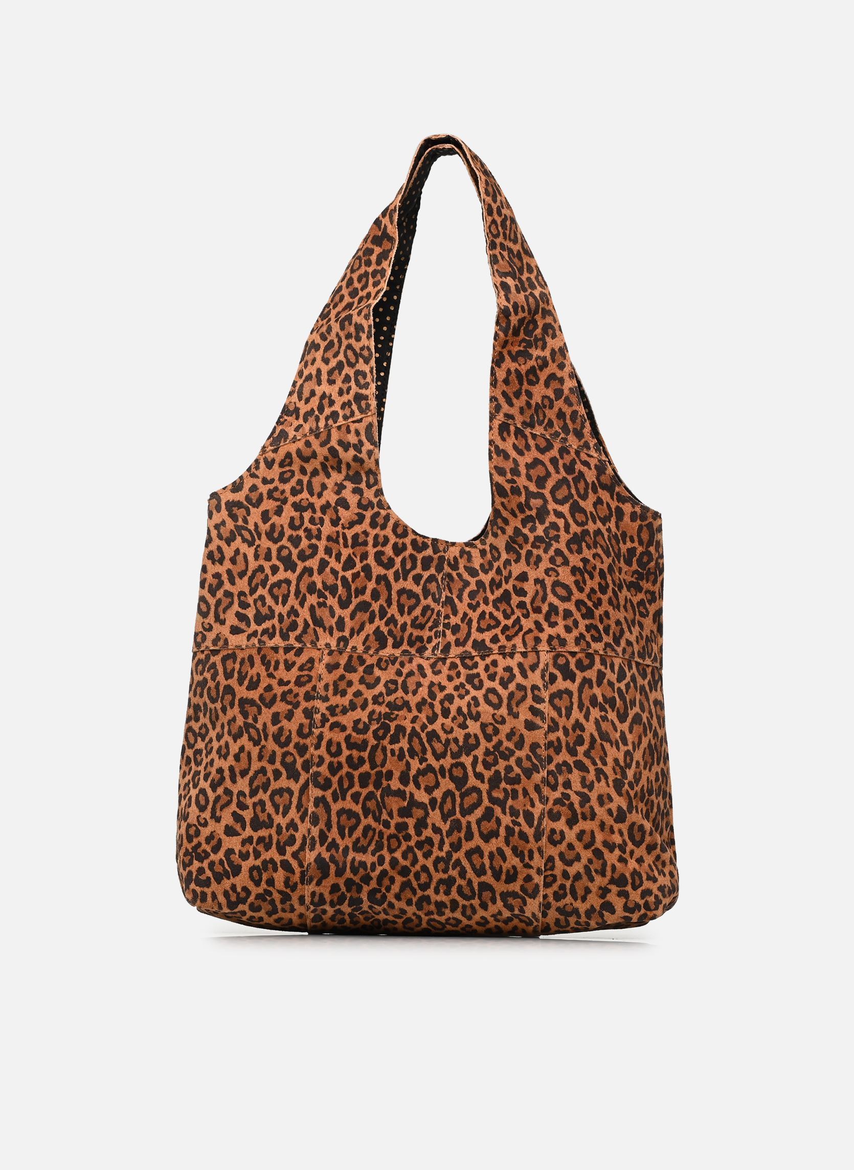 Sacs bandoulière PCMARIA LEATHER SHOPPER FC femme noir Pieces Sacs bandoulière PCMARIA LEATHER SHOPPER FC femme noir BLACK LEO