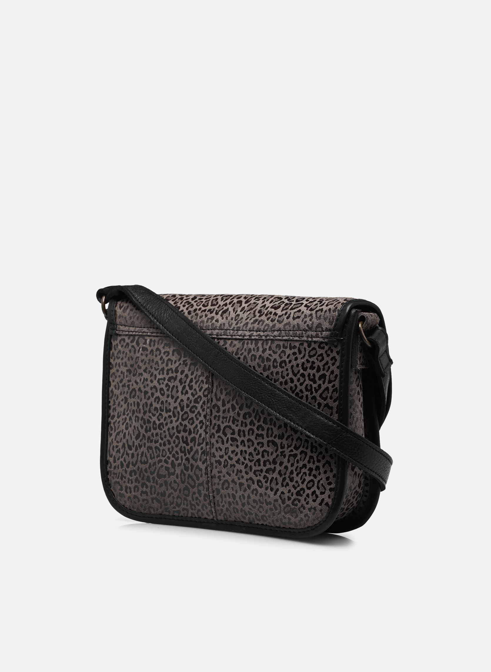 Umhängetaschen PCMIRINA LEATHER CROSS BODY FC damen grau Pieces Umhängetaschen PCMIRINA LEATHER CROSS BODY FC damen grau CONCRETE GREY CHEETAH