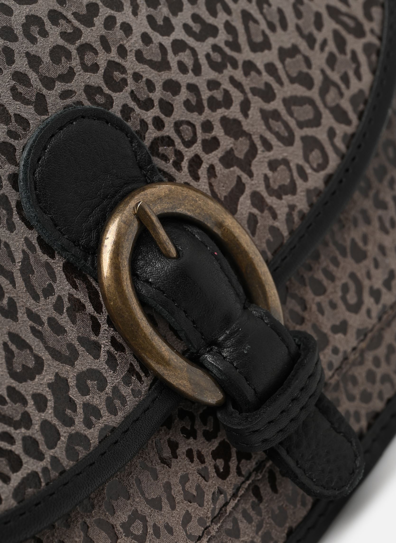 Umhängetaschen PCMIRINA LEATHER CROSS BODY FC damen grau Pieces Umhängetaschen PCMIRINA LEATHER CROSS BODY FC damen grau CONCRETE GREY CHEETAH