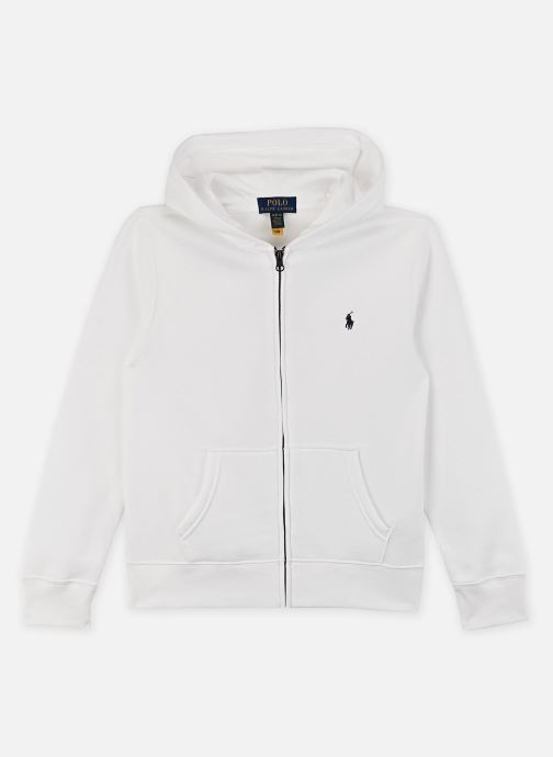 Polo Ralph Lauren Sweatshirts mit Reißverschluss LS FZ HOOD-TOPS-KNIT jungen weiß