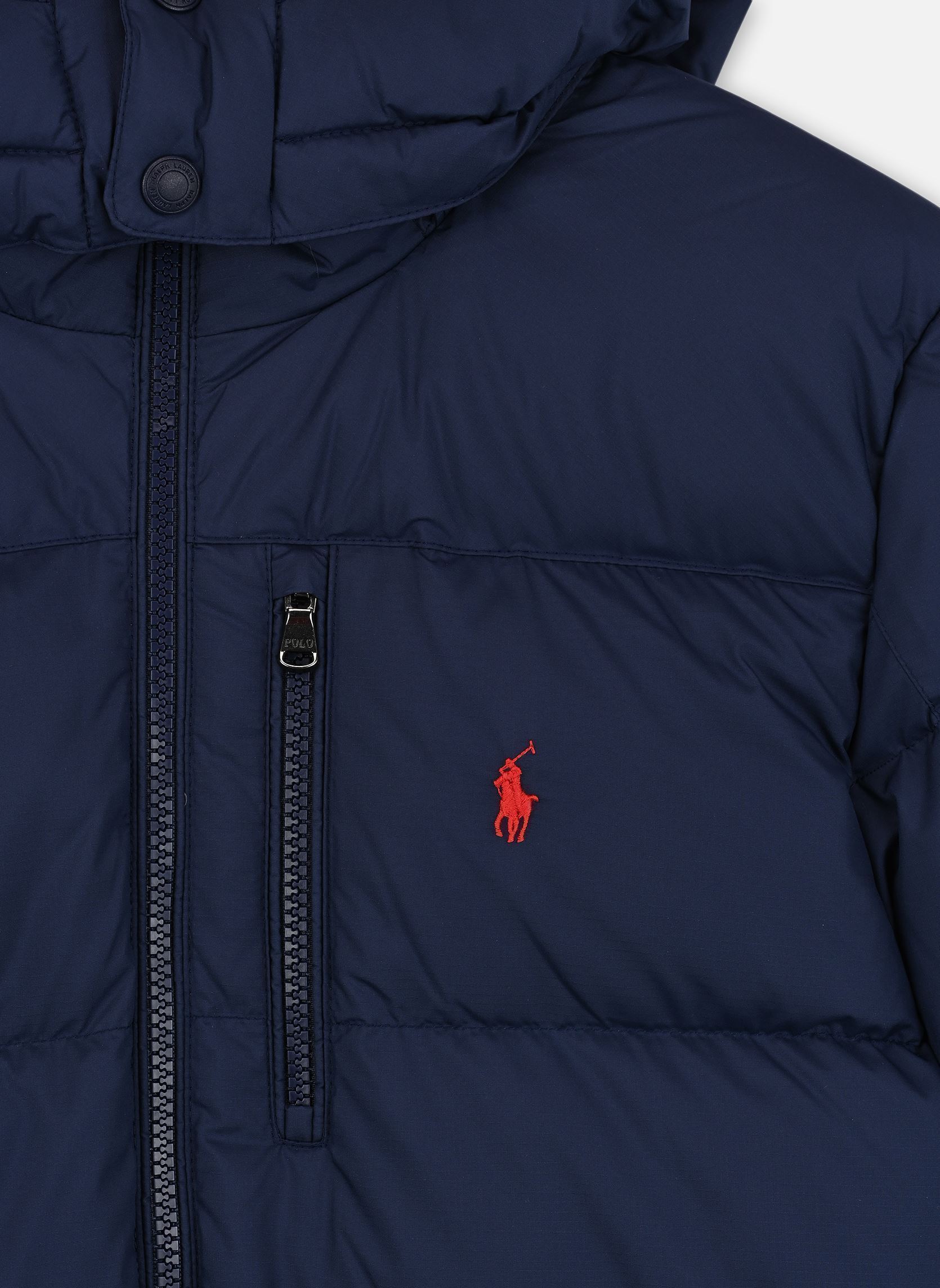 Doudounes DOWN JKT-OUTERWEAR-BOMBER garçon bleu Polo Ralph Lauren Doudounes DOWN JKT-OUTERWEAR-BOMBER garçon bleu NEWPORT NAVY