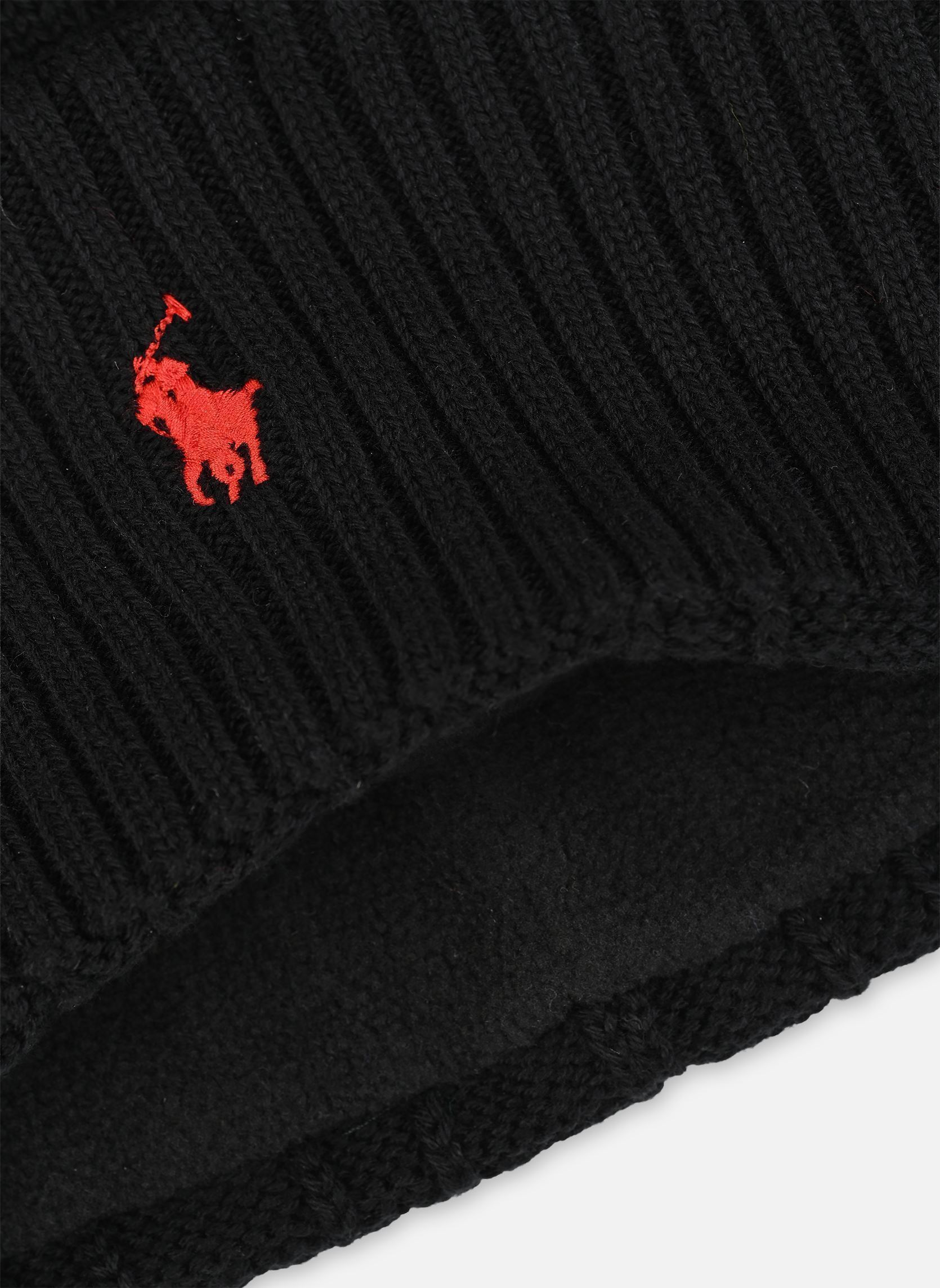 Bonnets SWEATER-HAT garçon noir Polo Ralph Lauren Bonnets SWEATER-HAT garçon noir POLO BLACK/C3807