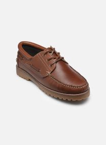 Chaussures bateaux JFWBROOKLYN LEATHER BOAT SHOE LN homme marron Jack & Jones Chaussures bateaux JFWBROOKLYN LEATHER BOAT SHOE LN homme marron COGNAC