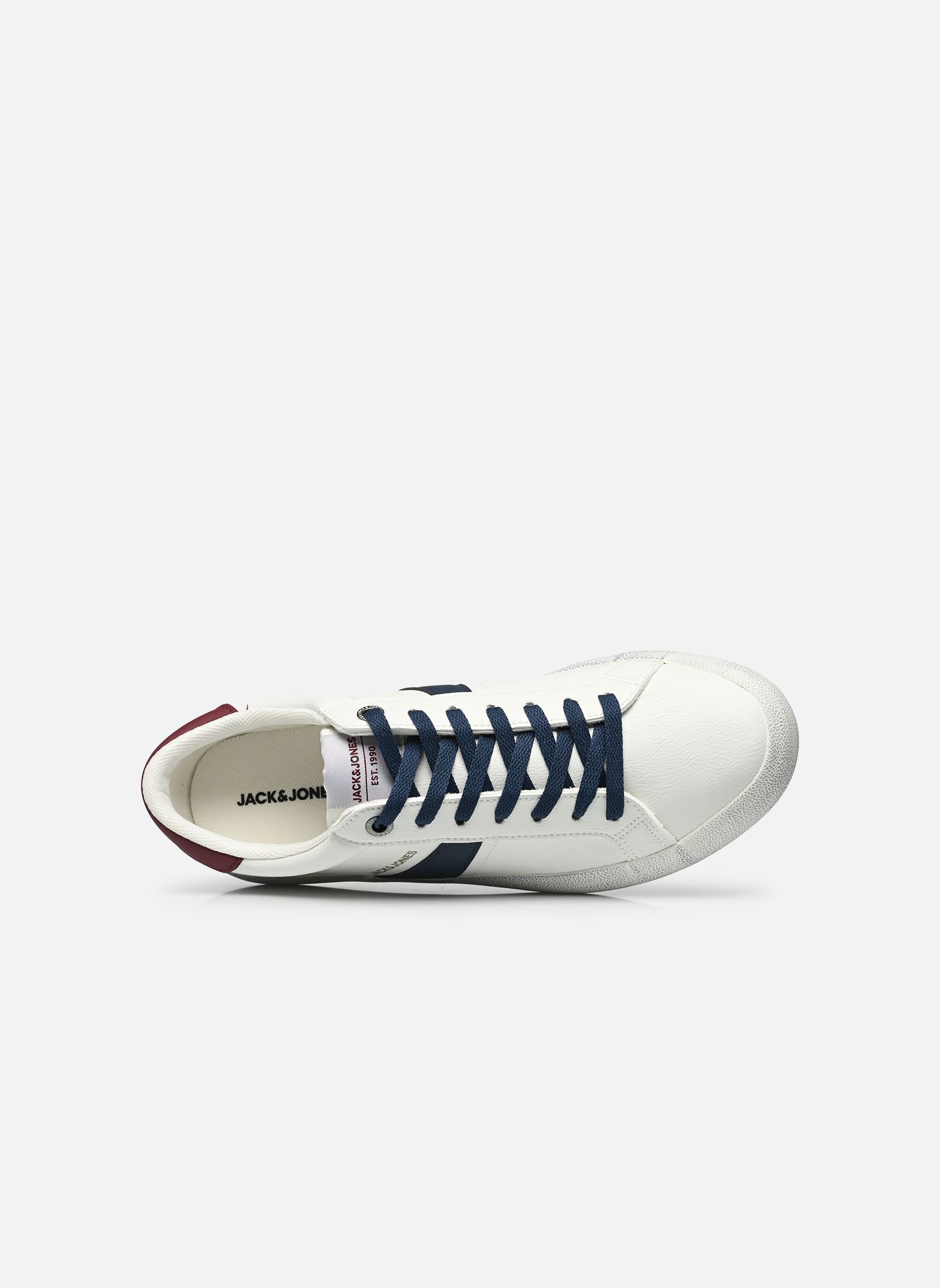 Sneaker JFWAXEL PU SNEAKER herren weiß Jack & Jones Sneaker JFWAXEL PU SNEAKER herren weiß White