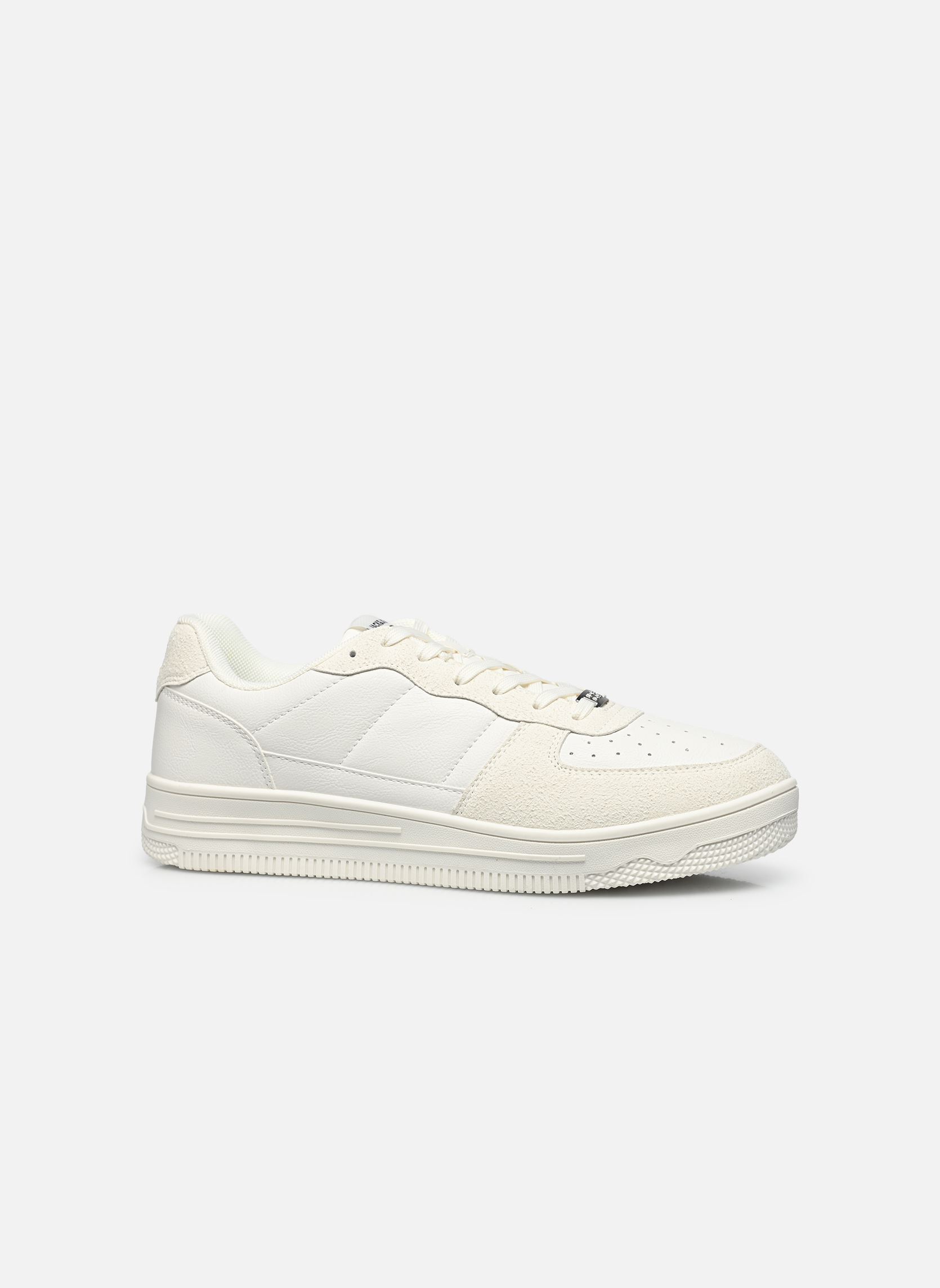 Baskets JFWBUMP PU COMBO SNEAKER homme blanc Jack & Jones Baskets JFWBUMP PU COMBO SNEAKER homme blanc White