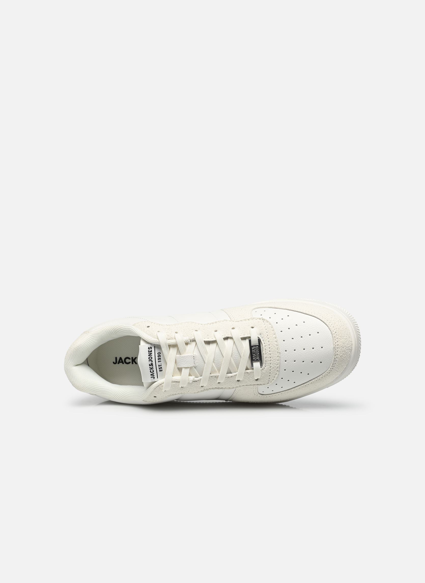 Baskets JFWBUMP PU COMBO SNEAKER homme blanc Jack & Jones Baskets JFWBUMP PU COMBO SNEAKER homme blanc White