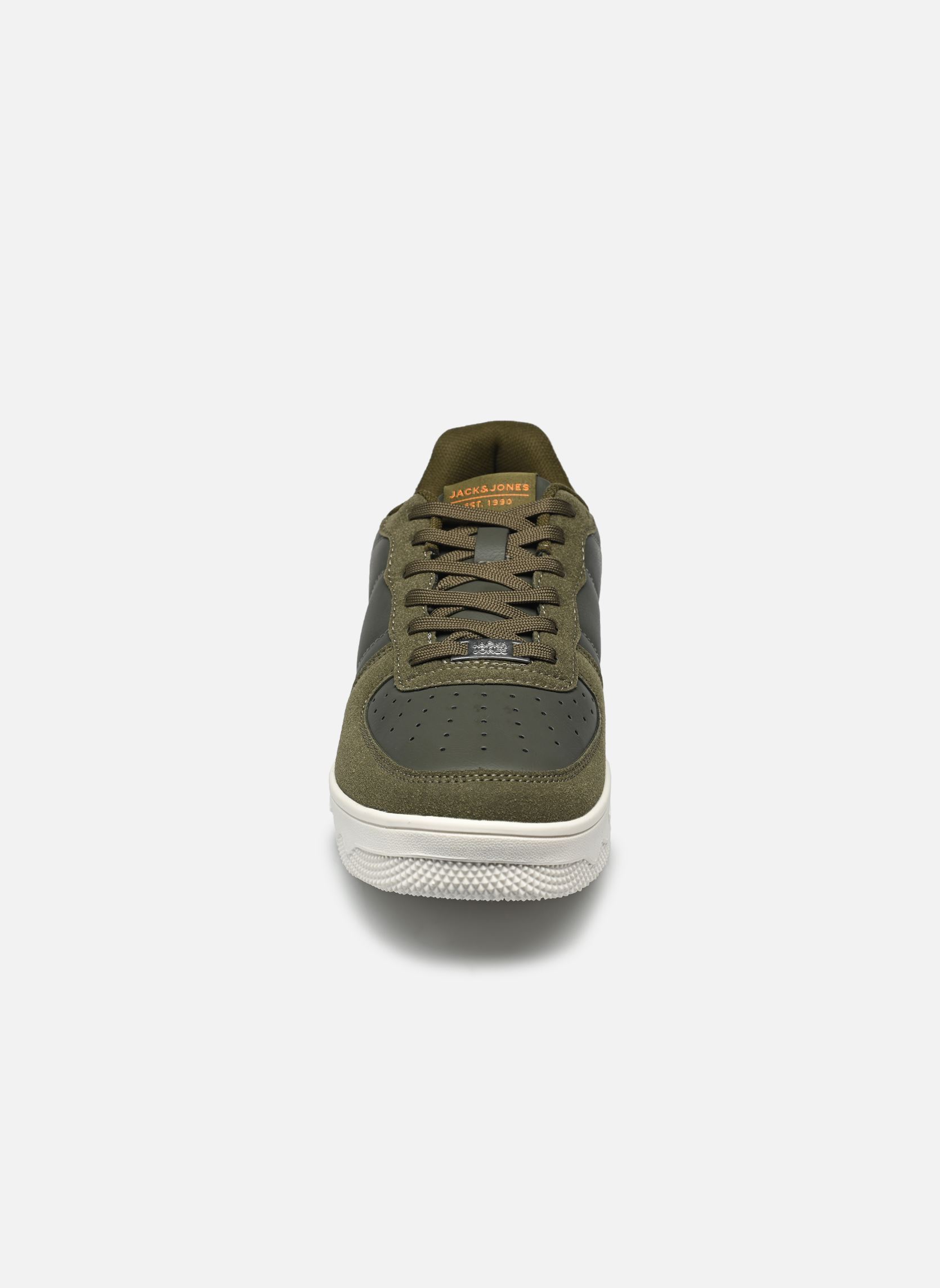 Sneakers JFWBUMP PU COMBO SNEAKER heren groen Jack & Jones Sneakers JFWBUMP PU COMBO SNEAKER heren groen Olive night