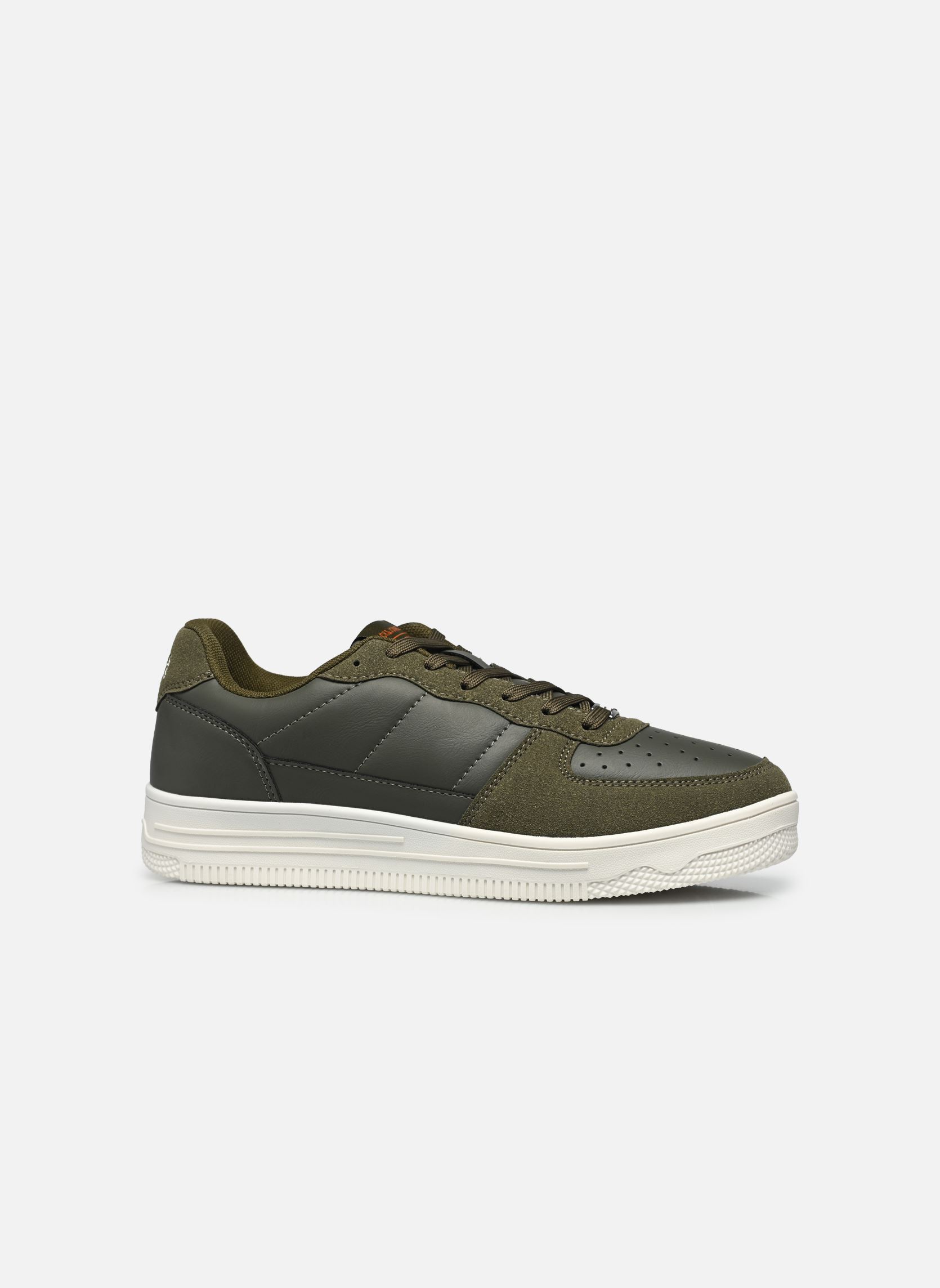 Sneakers JFWBUMP PU COMBO SNEAKER heren groen Jack & Jones Sneakers JFWBUMP PU COMBO SNEAKER heren groen Olive night