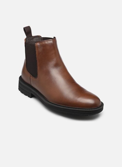 Jack & Jones Bottines et bottes JFWHOSKINS LEATHER CHELSEA SN homme marron