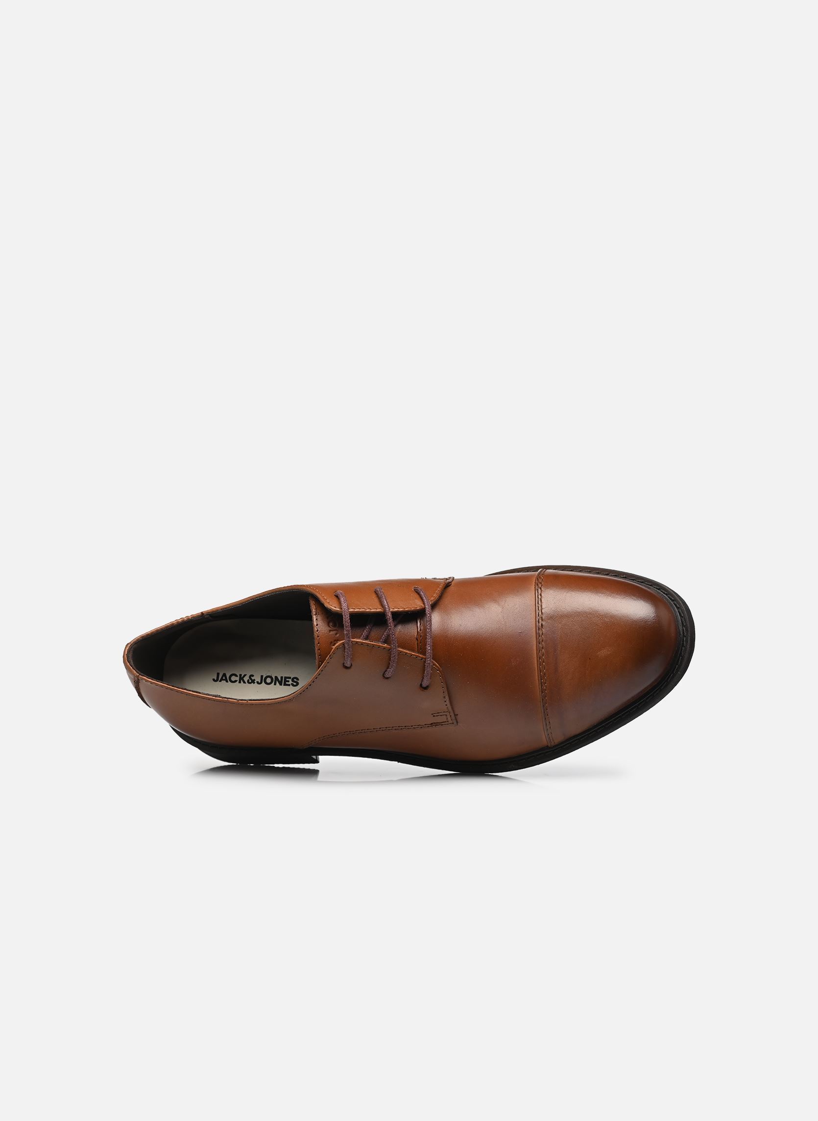 Richelieus JFWOSLO LEATHER DRESS SHOE LN homme marron Jack & Jones Richelieus JFWOSLO LEATHER DRESS SHOE LN homme marron Cognac