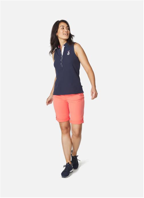TBS Polos Polo manches courtes BONIESAN NAVY femme bleu