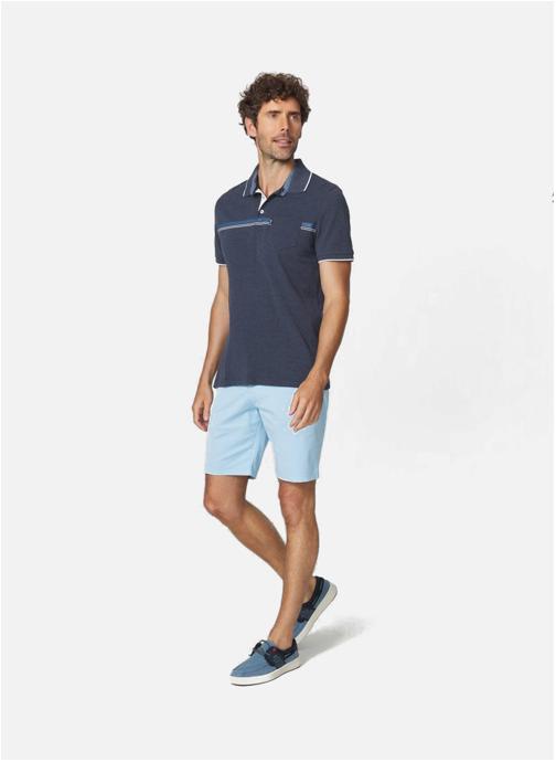 TBS Polos Polo manches courtes KAMALPOL NAVY homme bleu