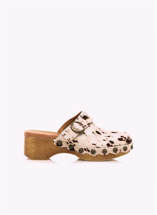 MTNG Mules Chaussures à talons Femme MTNG ELOIS marron femme blanc