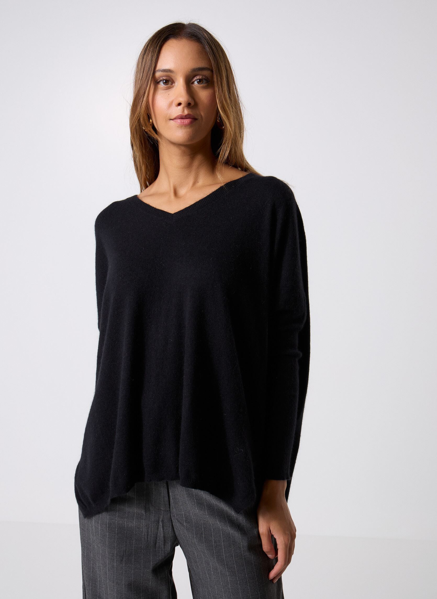 Pulls Gaby 78001 femme noir ARTLOVE Pulls Gaby 78001 femme noir Black