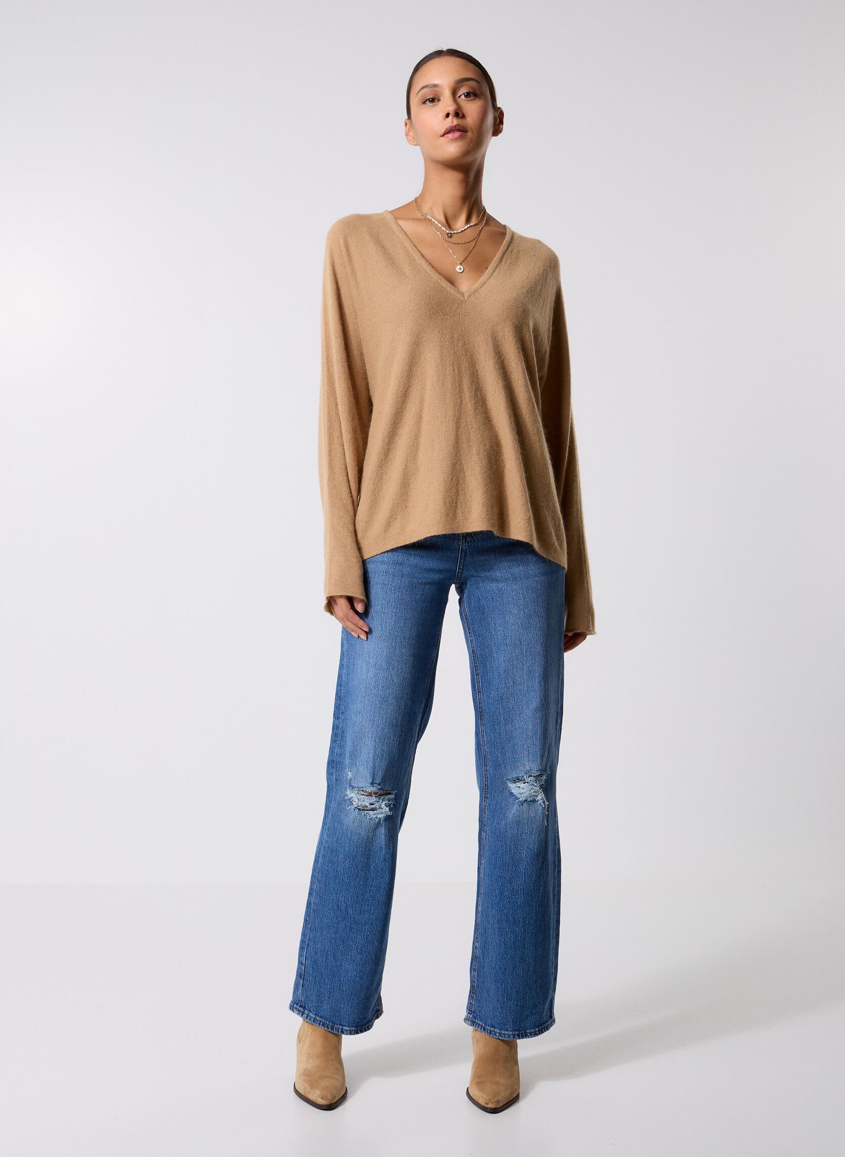 Pullover Ariane 78296 damen braun ARTLOVE Pullover Ariane 78296 damen braun Camel