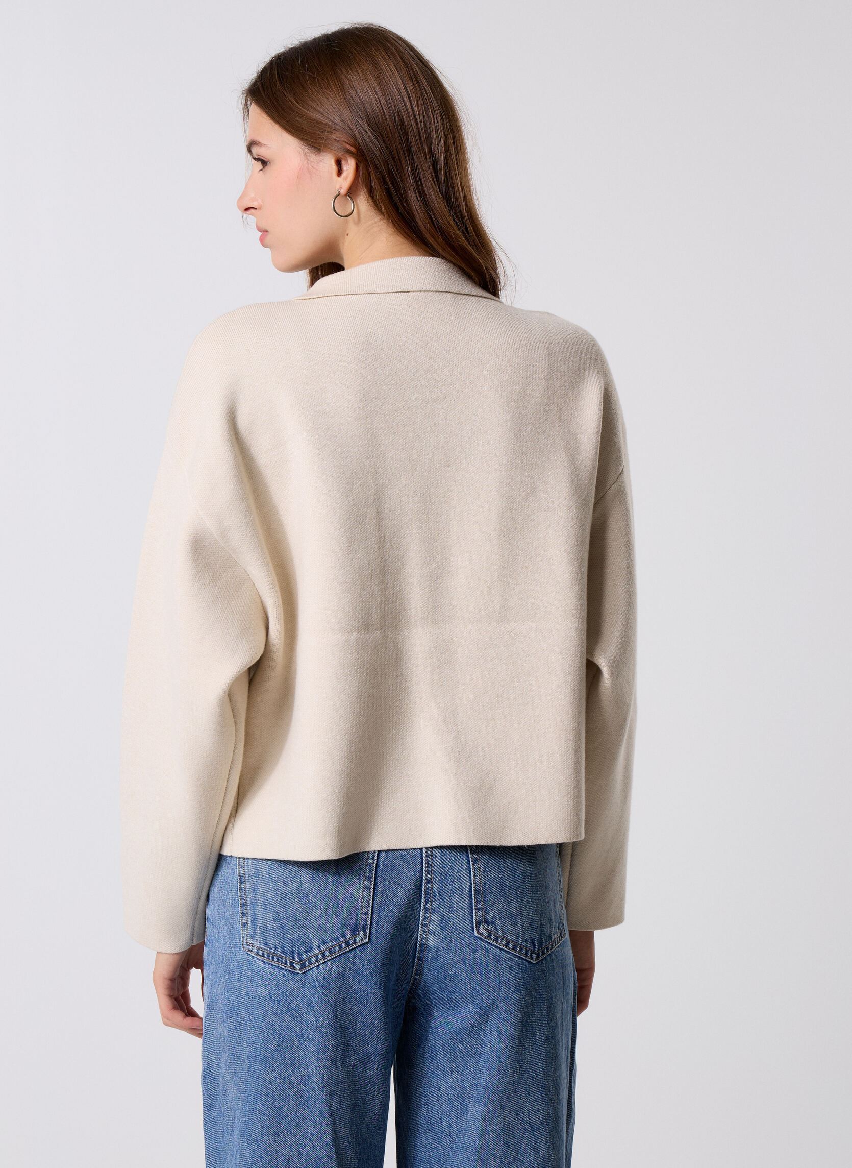 Gilets Chloee 78369 femme beige ARTLOVE Gilets Chloee 78369 femme beige L-Beige