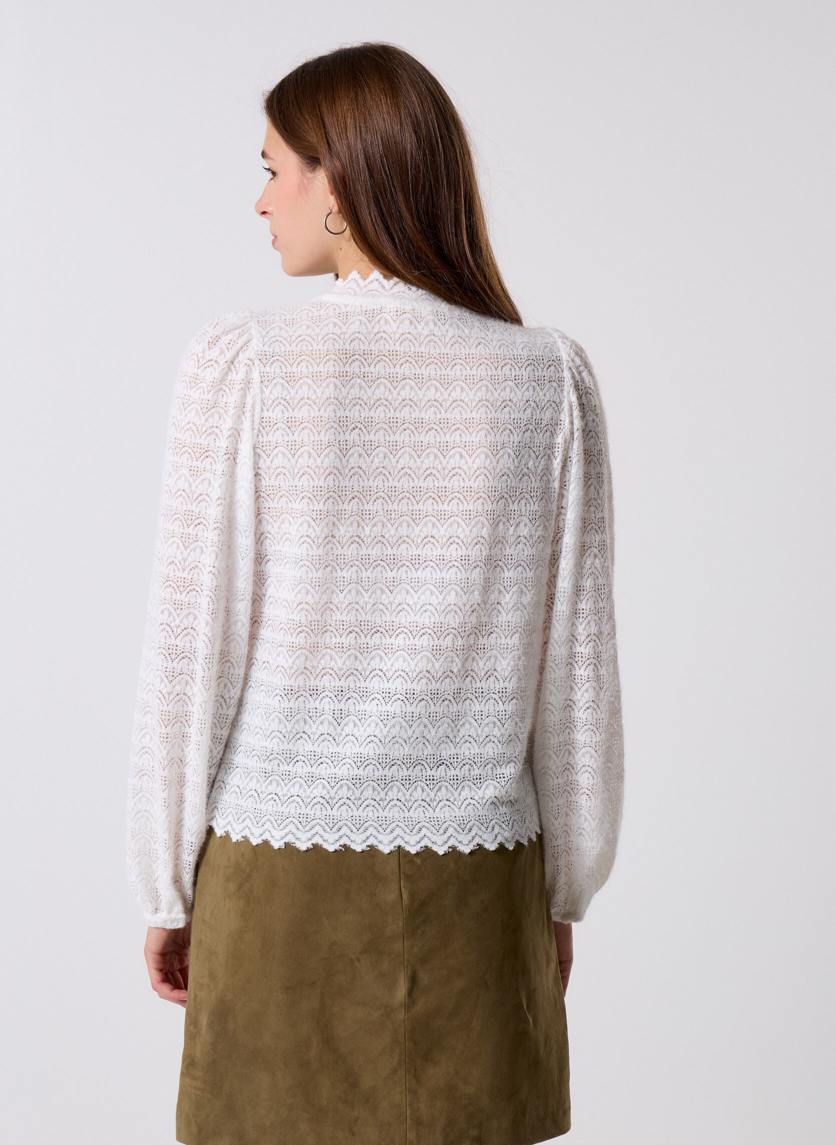 Blouses met lange mouwen Wendy 78405 dames wit ARTLOVE Blouses met lange mouwen Wendy 78405 dames wit White