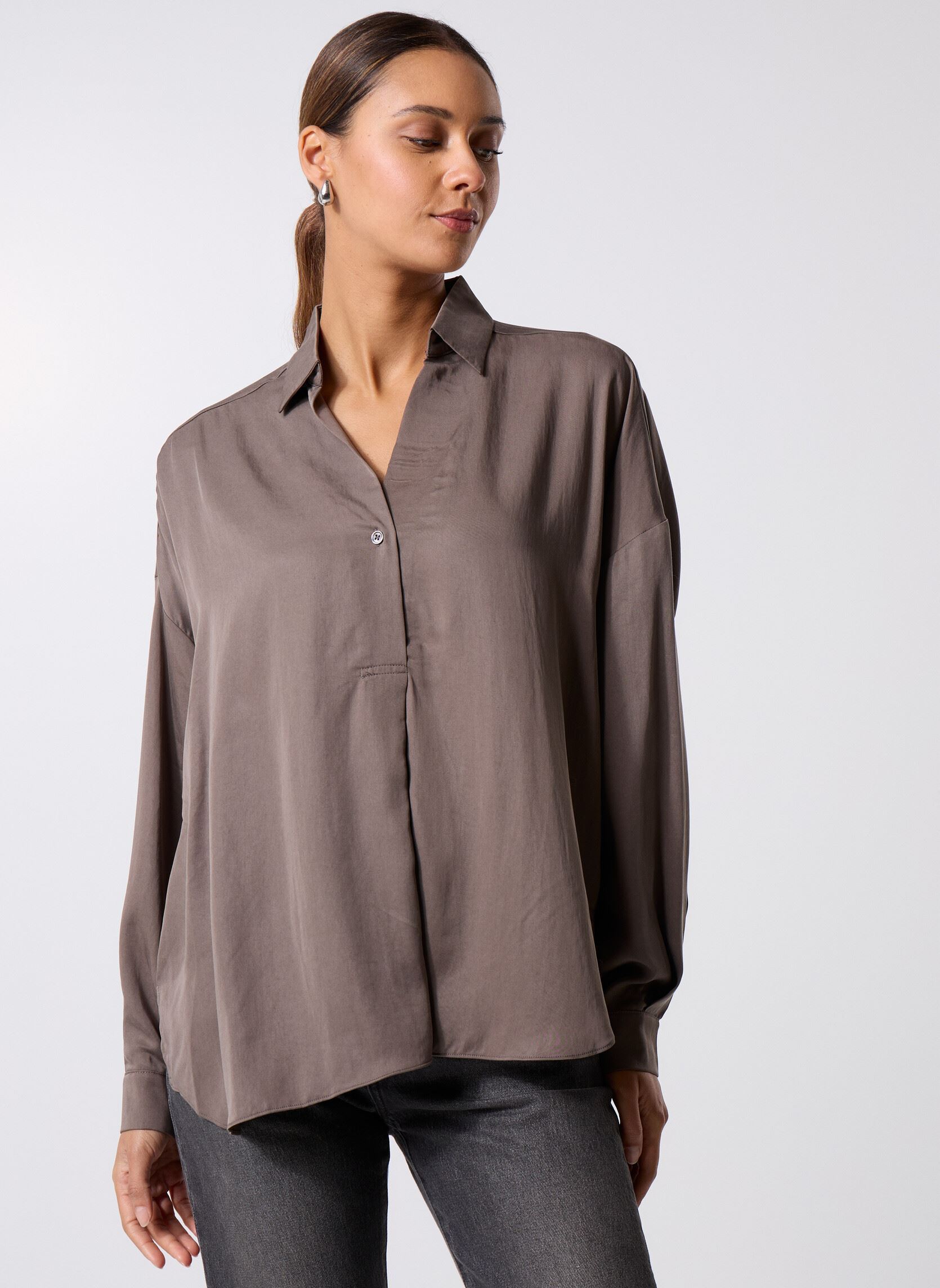 Langarm-Hemden Coral 78507 damen braun ARTLOVE Langarm-Hemden Coral 78507 damen braun BROWN