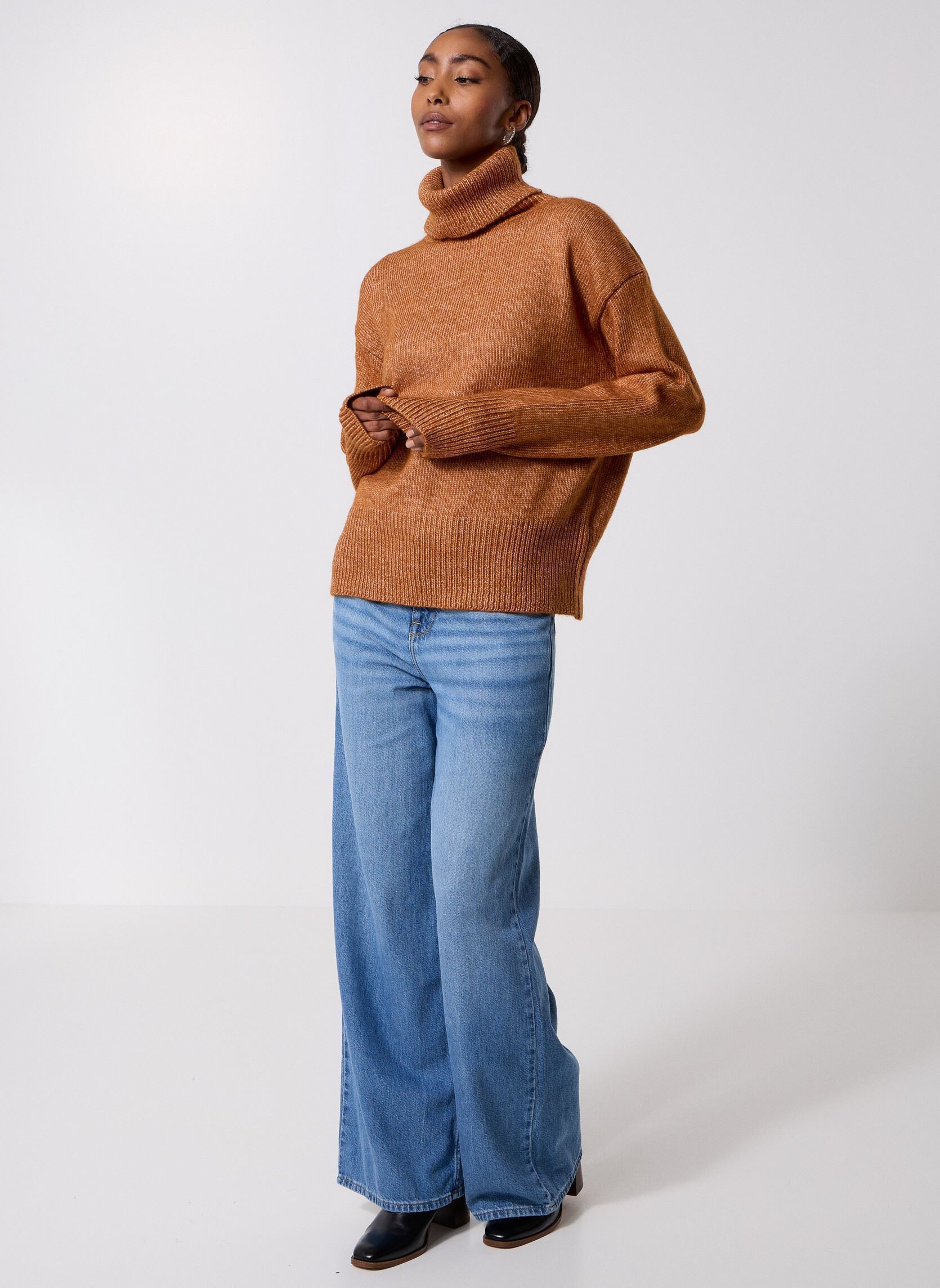 Pulls June 78332 femme marron ARTLOVE Pulls June 78332 femme marron Caramel