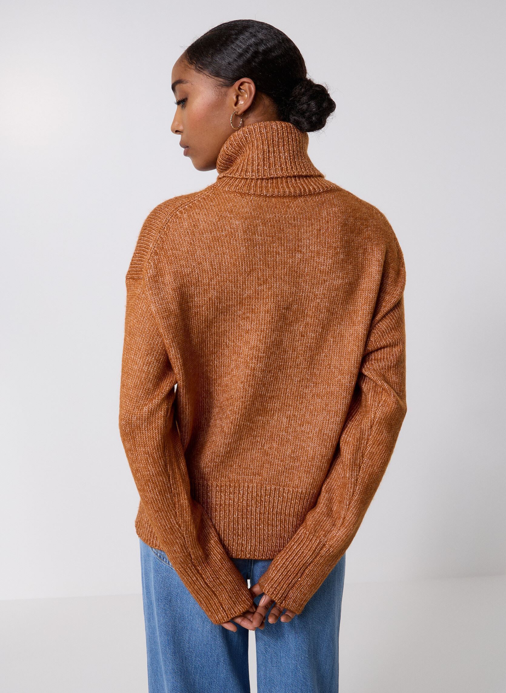 Pulls June 78332 femme marron ARTLOVE Pulls June 78332 femme marron Caramel