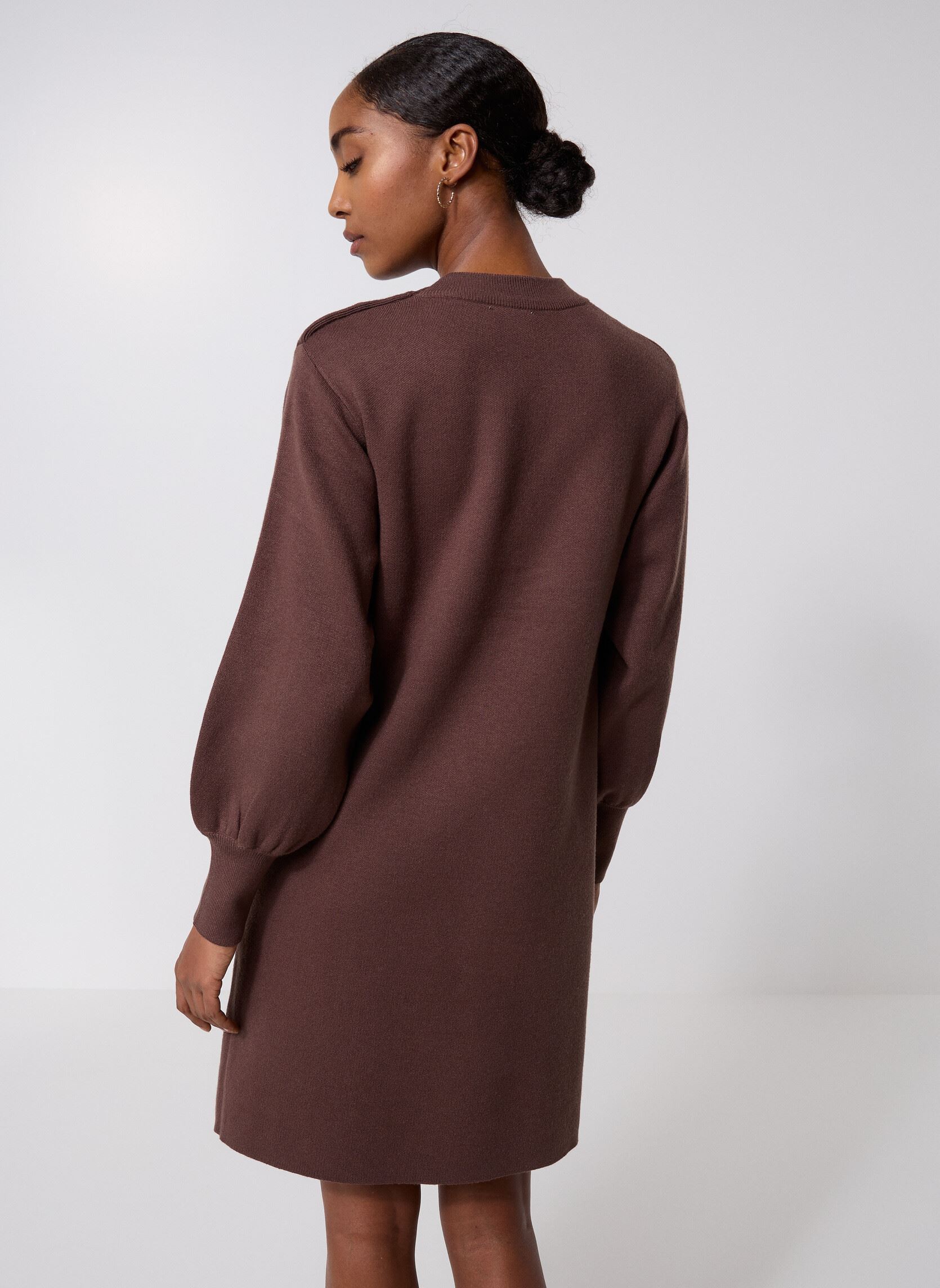 Jurken Frida 78612 dames bruin ARTLOVE Jurken Frida 78612 dames bruin Brown