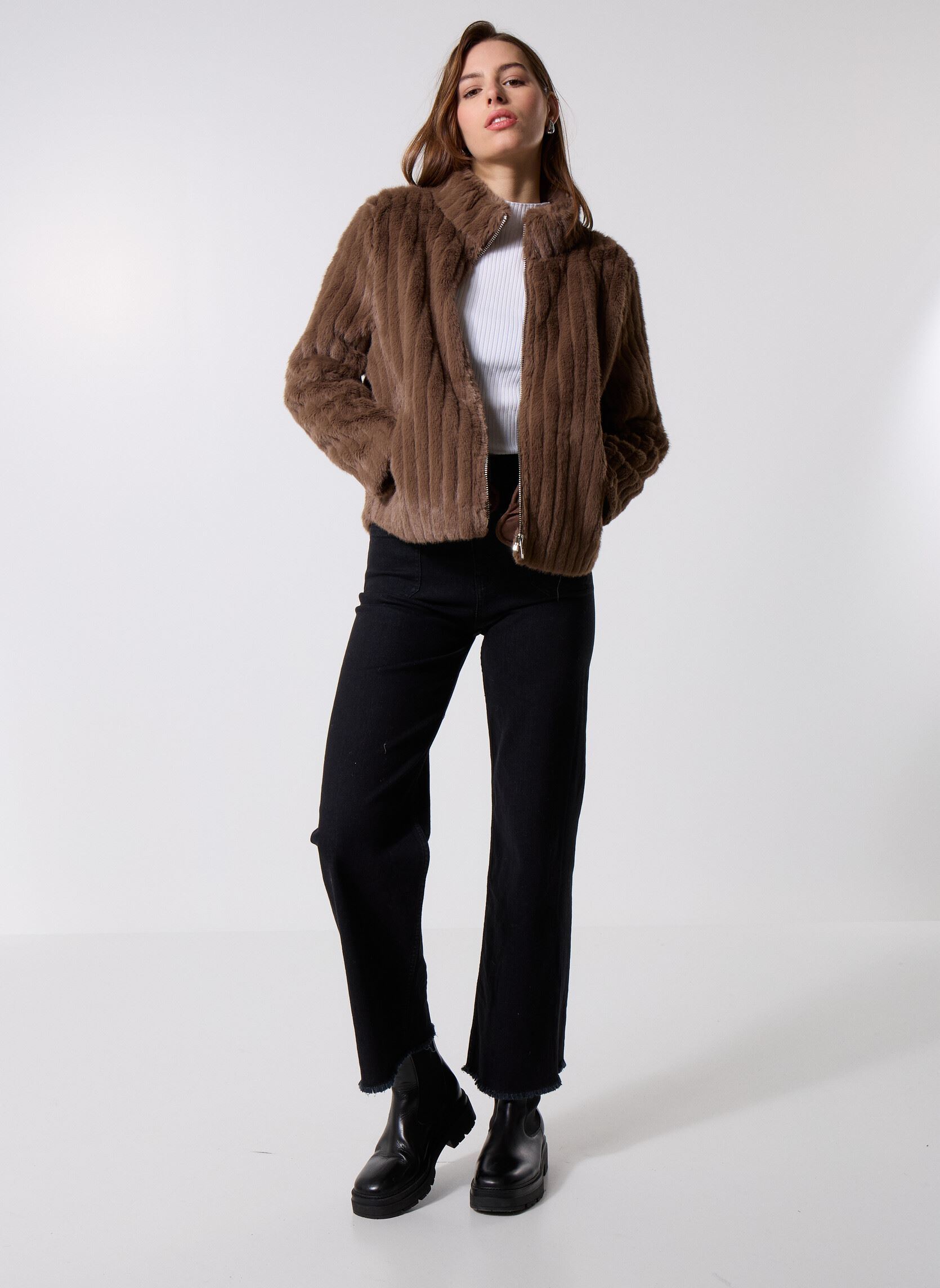 Fleece-Jacken Evangelina 78953 damen braun ARTLOVE Fleece-Jacken Evangelina 78953 damen braun Brown