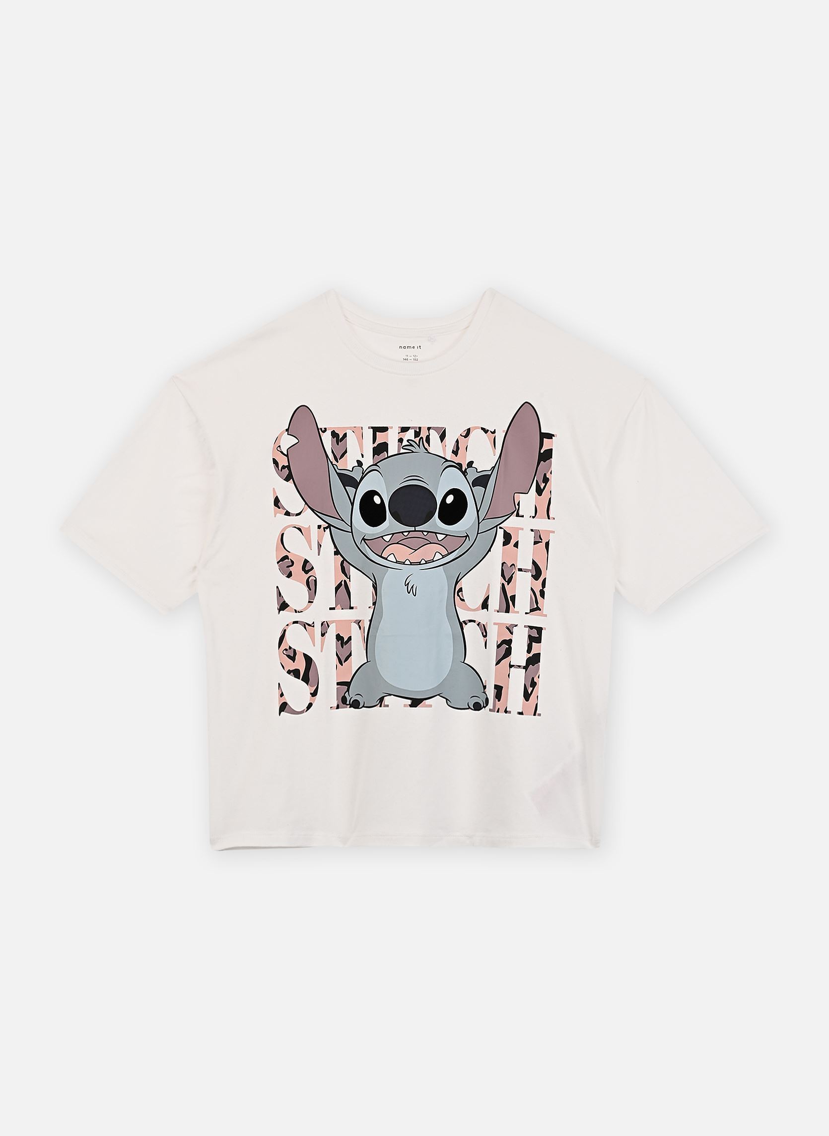 Tee-shirts manches courtes Nkfjixi Stitch Ss Rlx Top Box Noos Wdi fille blanc Name it Tee-shirts manches courtes Nkfjixi Stitch Ss Rlx Top Box Noos Wdi fille blanc BRIGHT WHITE