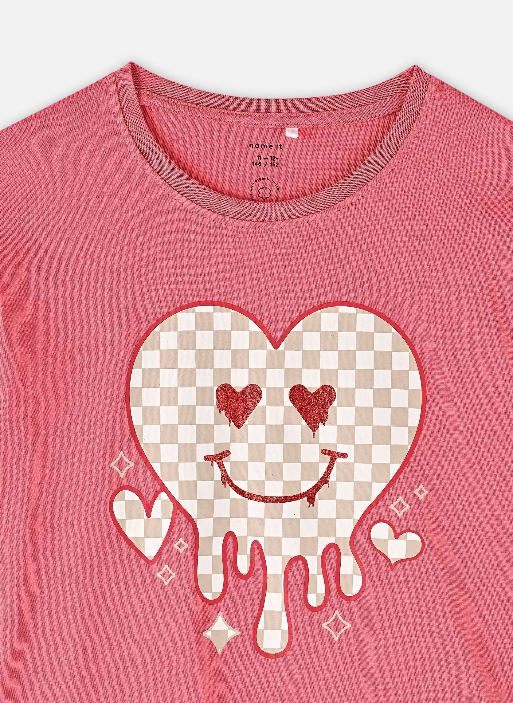 Tee-shirts manches courtes Nkfkaren Ss Nreg Short Top Ps Noos fille rose Name it Tee-shirts manches courtes Nkfkaren Ss Nreg Short Top Ps Noos fille rose RAPTURE ROSE