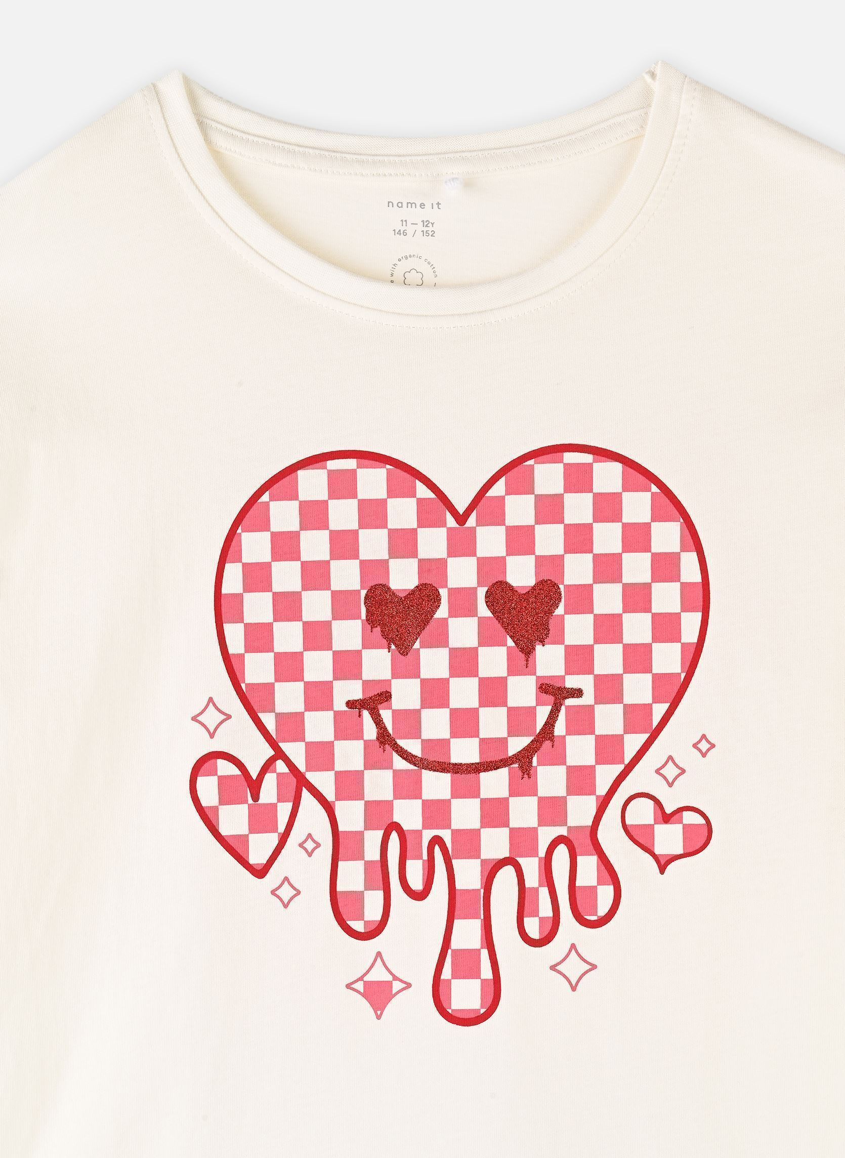 Tee-shirts manches courtes Nkfkaren Ss Nreg Short Top Ps Noos fille blanc Name it Tee-shirts manches courtes Nkfkaren Ss Nreg Short Top Ps Noos fille blanc CLOUD DANCER