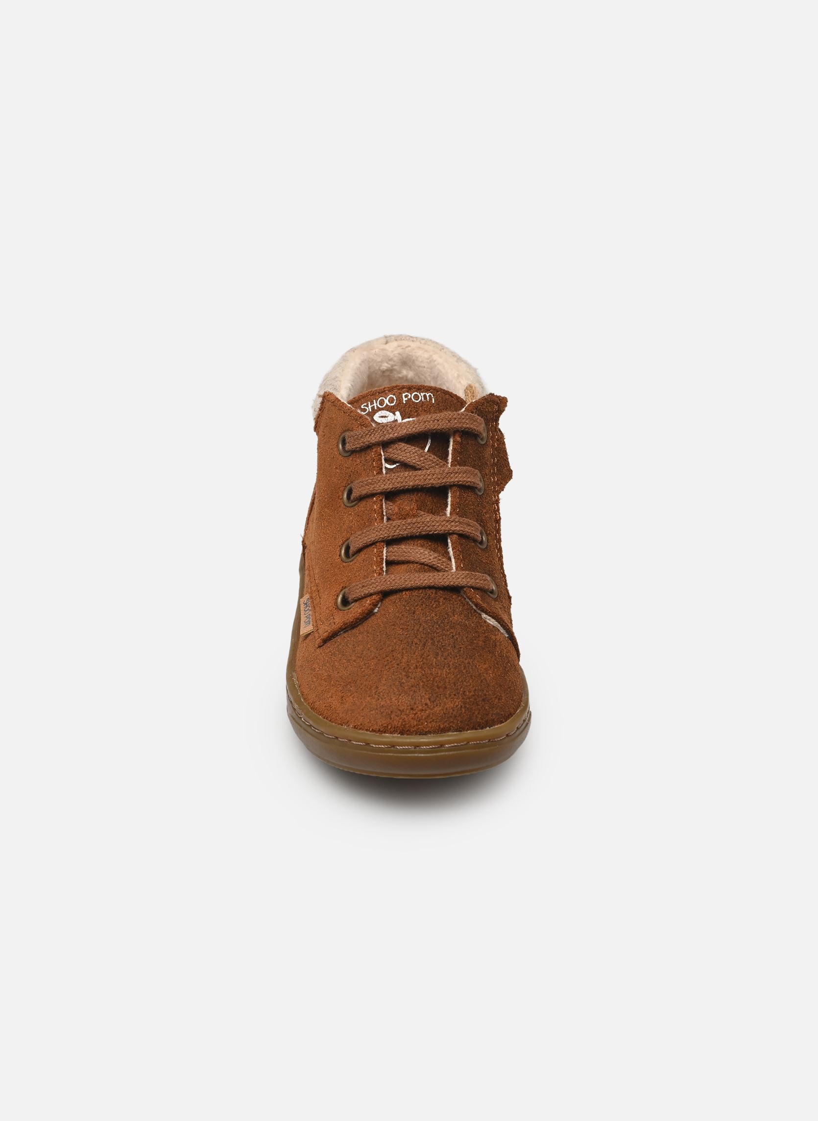 Stiefeletten / Ankle Boots Bouba Zip Desert Fur jungen braun Shoo Pom Stiefeletten / Ankle Boots Bouba Zip Desert Fur jungen braun DARK CAMEL