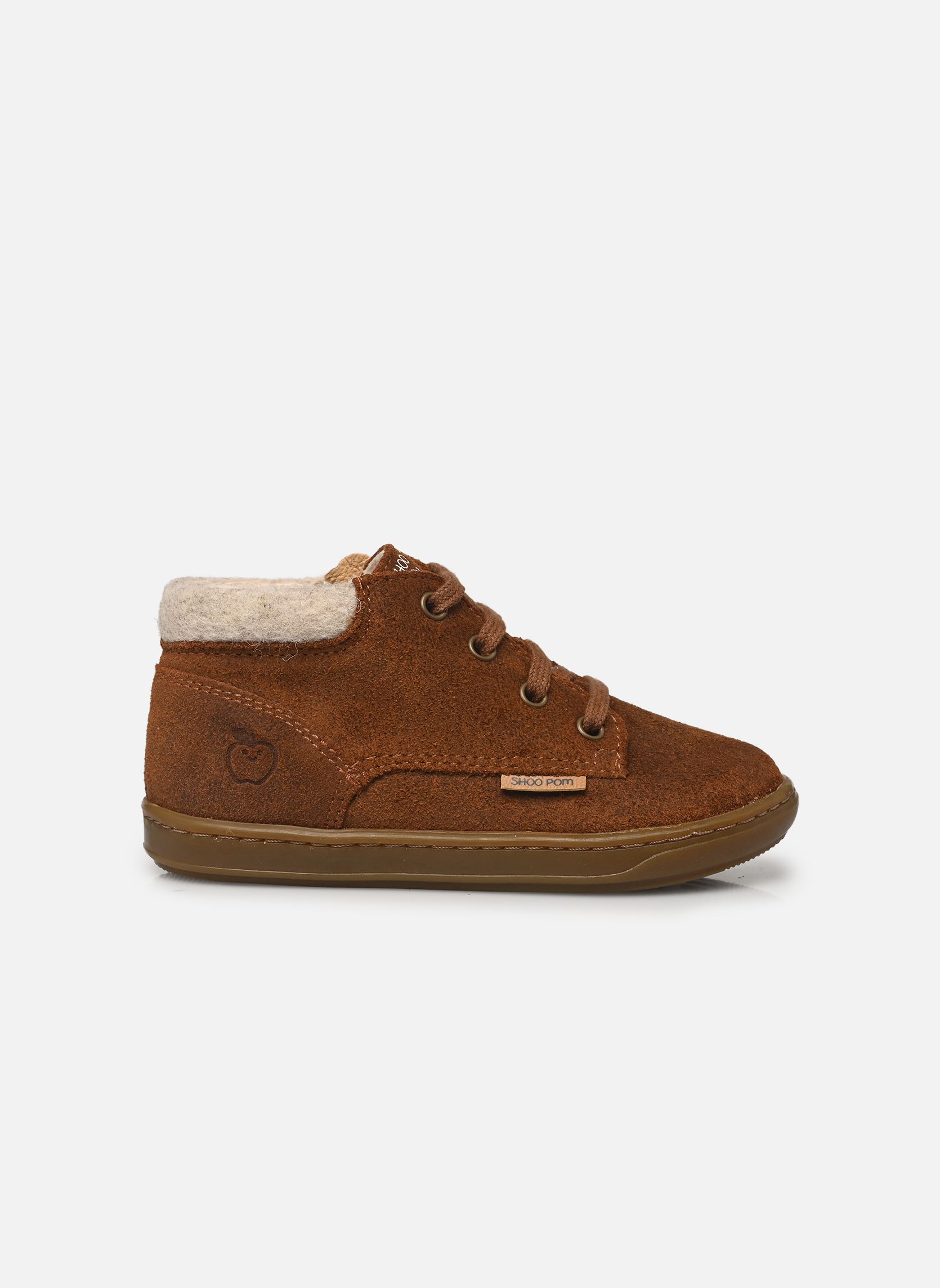 Stiefeletten / Ankle Boots Bouba Zip Desert Fur jungen braun Shoo Pom Stiefeletten / Ankle Boots Bouba Zip Desert Fur jungen braun DARK CAMEL