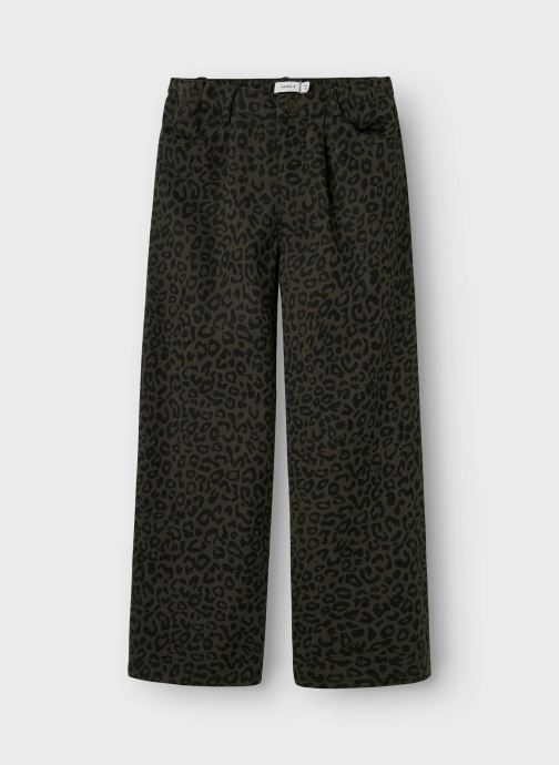 NAME IT Meisjes Nkfrose Wide TWI Pants 4444-Td Noos, silver mink, 152