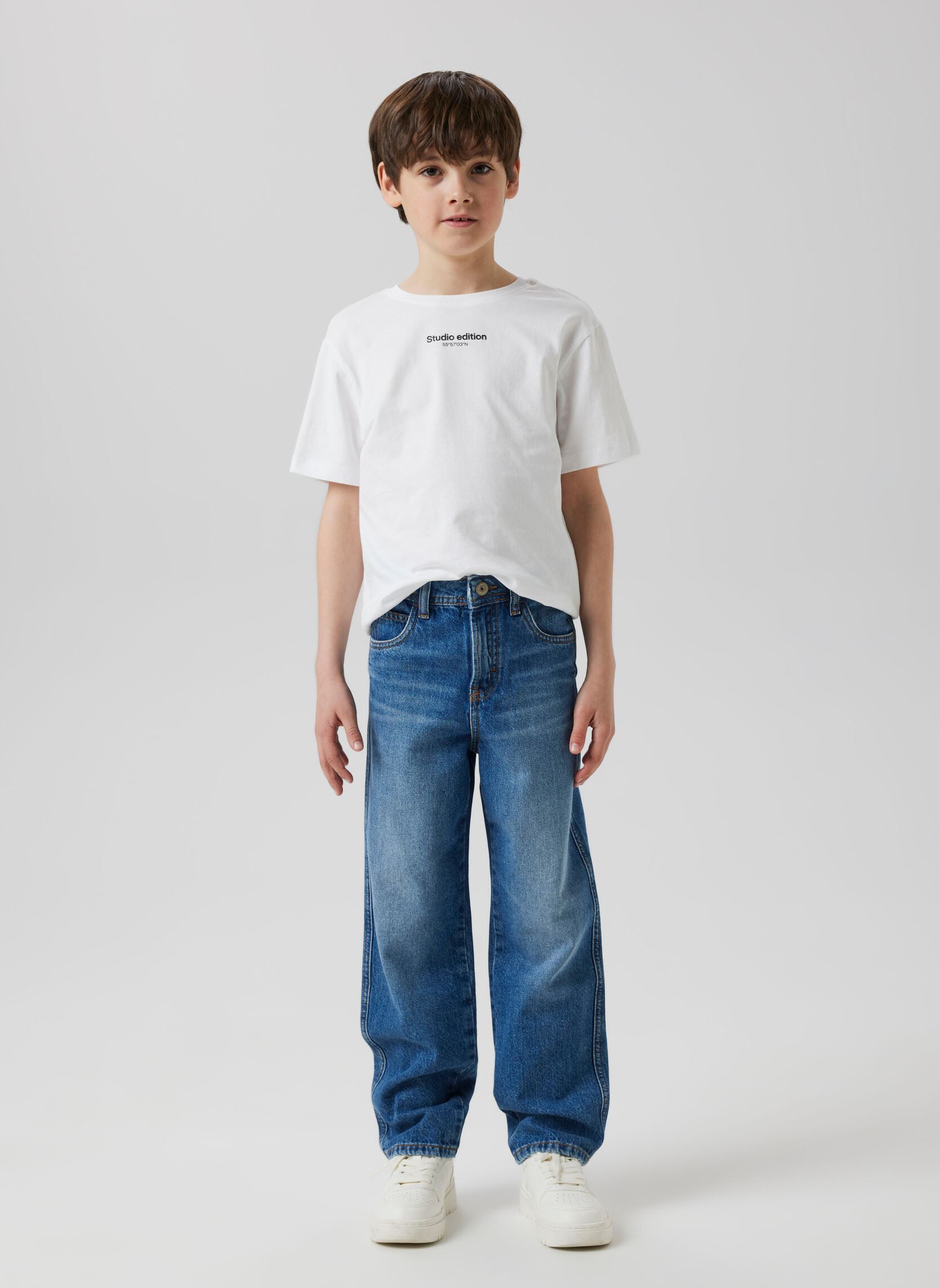 Jeans droits Nkmryan Loose Jeans 5760-Rm Noos garçon bleu Name it Jeans droits Nkmryan Loose Jeans 5760-Rm Noos garçon bleu Medium Blue Denim