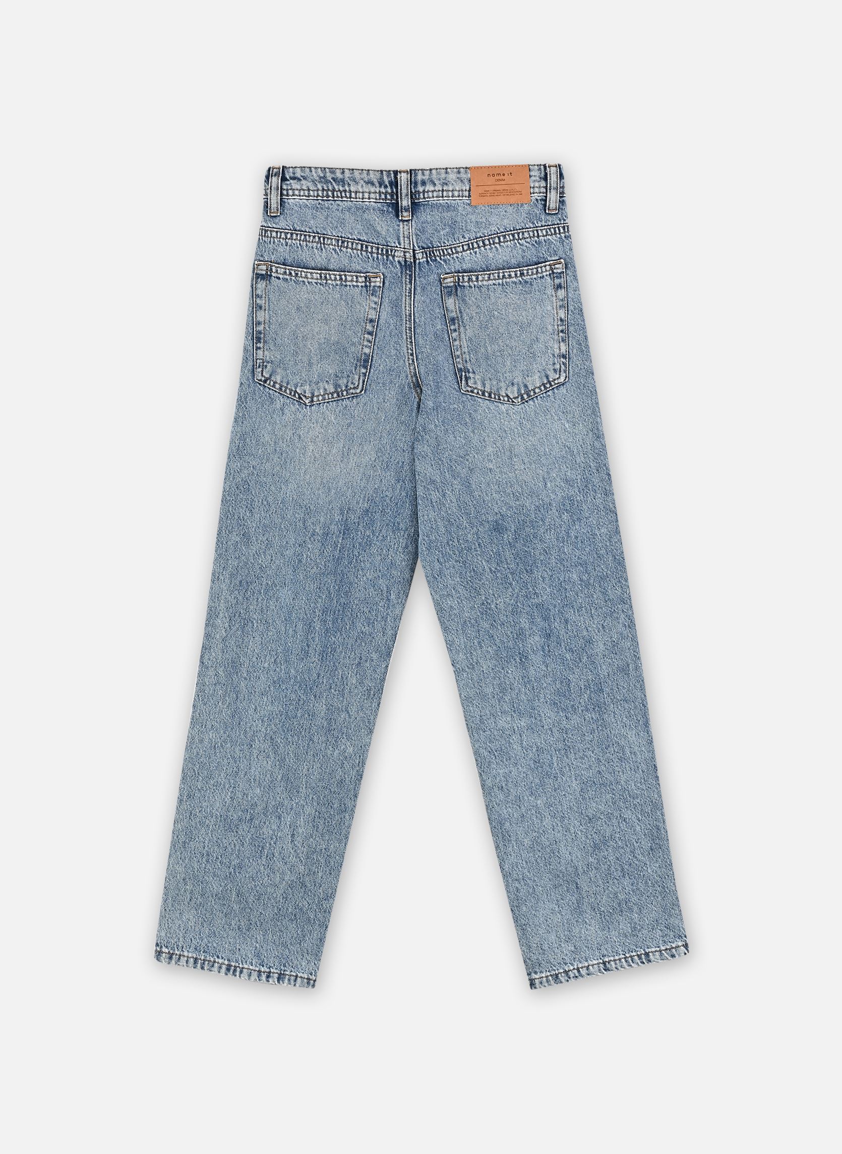 Jeans droits Nkmryan Loose Jeans 5760-Rm Noos garçon bleu Name it Jeans droits Nkmryan Loose Jeans 5760-Rm Noos garçon bleu Light Blue Denim