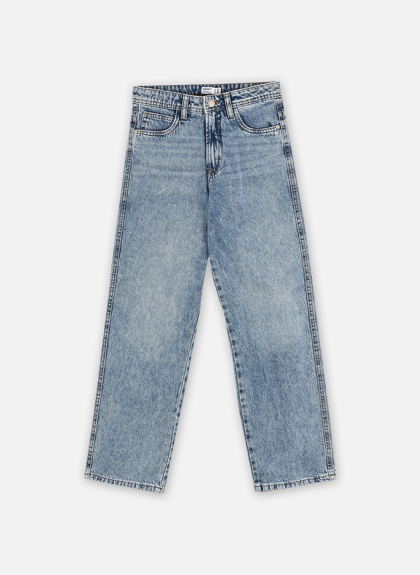Jeans droits Nkmryan Loose Jeans 5760-Rm Noos garçon bleu Name it Jeans droits Nkmryan Loose Jeans 5760-Rm Noos garçon bleu Light Blue Denim