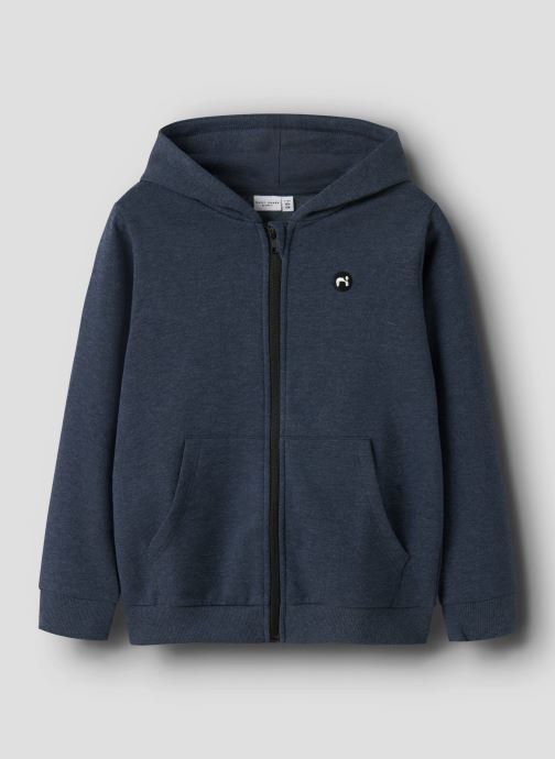Name it Sweatshirts mit Reißverschluss Nkmvimo Ls Sweat Card Bru Noos jungen blau