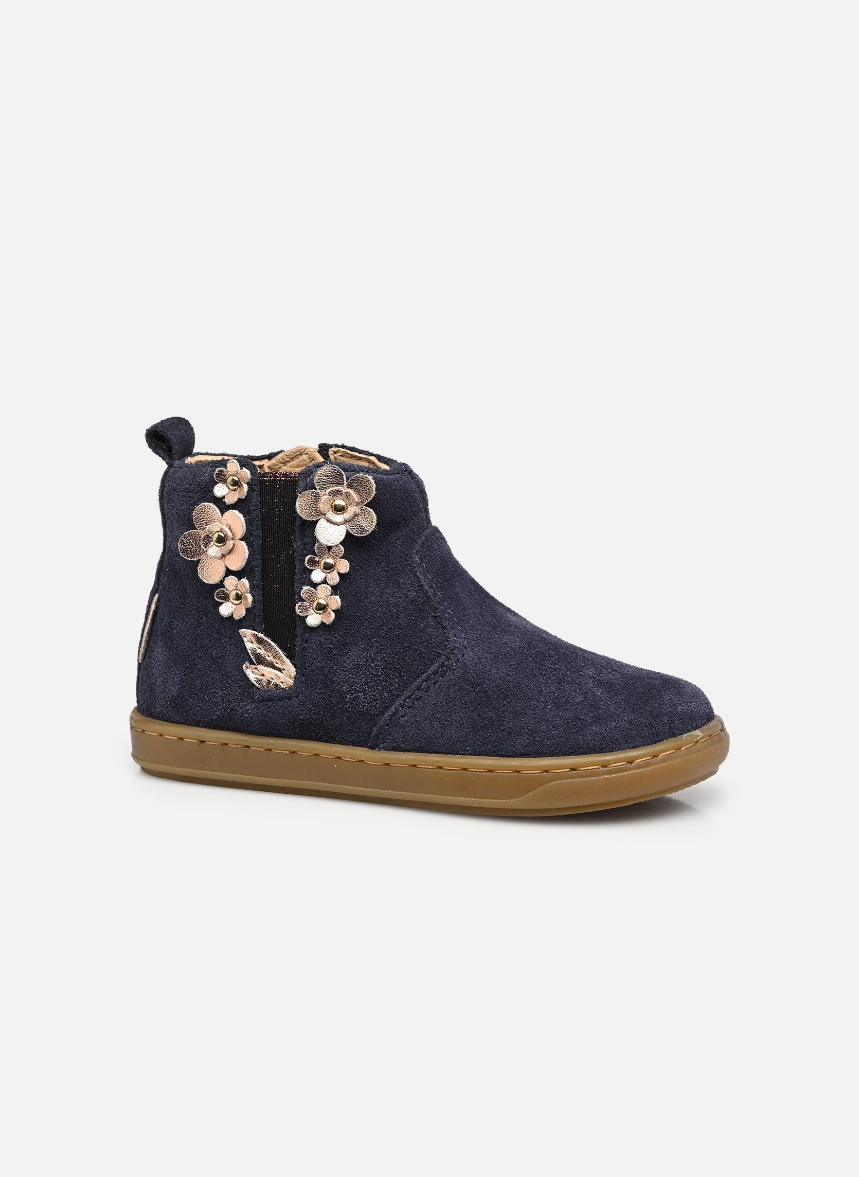Chaussures premiers pas Bouba Multiflo fille bleu Shoo Pom Chaussures premiers pas Bouba Multiflo fille bleu NAVY
