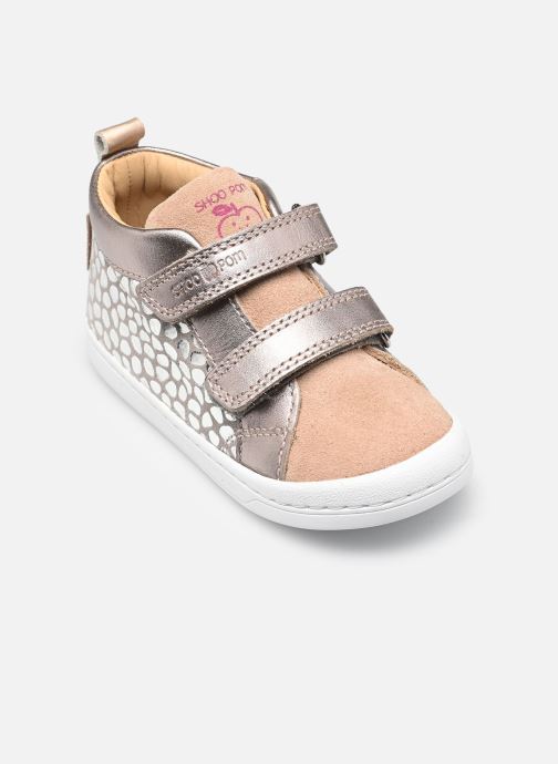 Shoo Pom Enkellaarsjes Kikko Scratch meisjes goud en brons