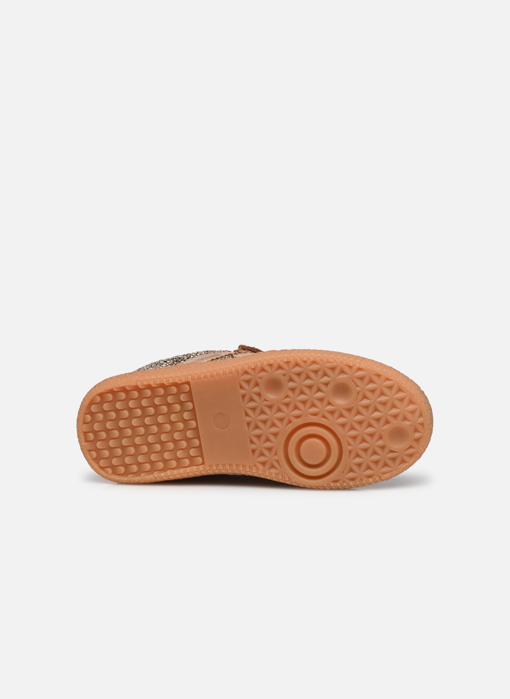 Niedrige Sneaker Yuzu Lo Scratch mädchen gold und bronze Shoo Pom Niedrige Sneaker Yuzu Lo Scratch mädchen gold und bronze BROWN-PLATINE