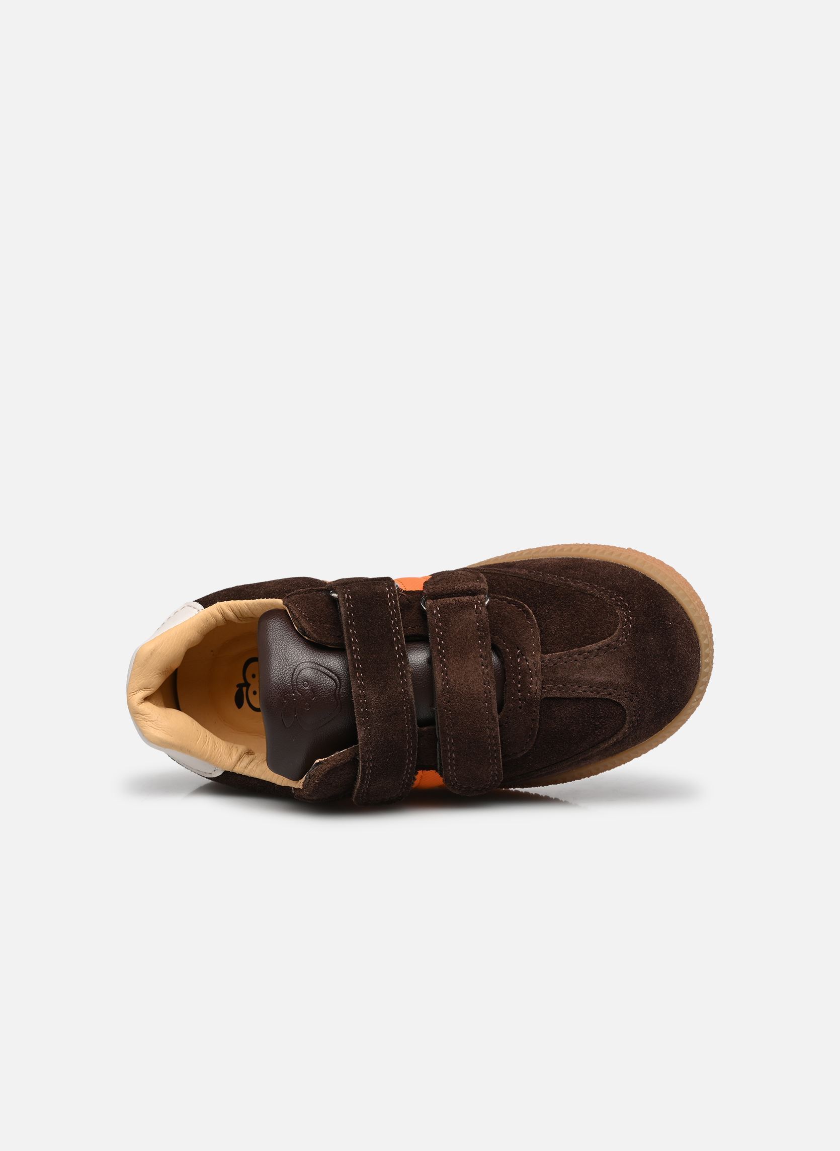 Baskets basses Yuzu Lo Scratch garçon marron Shoo Pom Baskets basses Yuzu Lo Scratch garçon marron CHOCOLAT